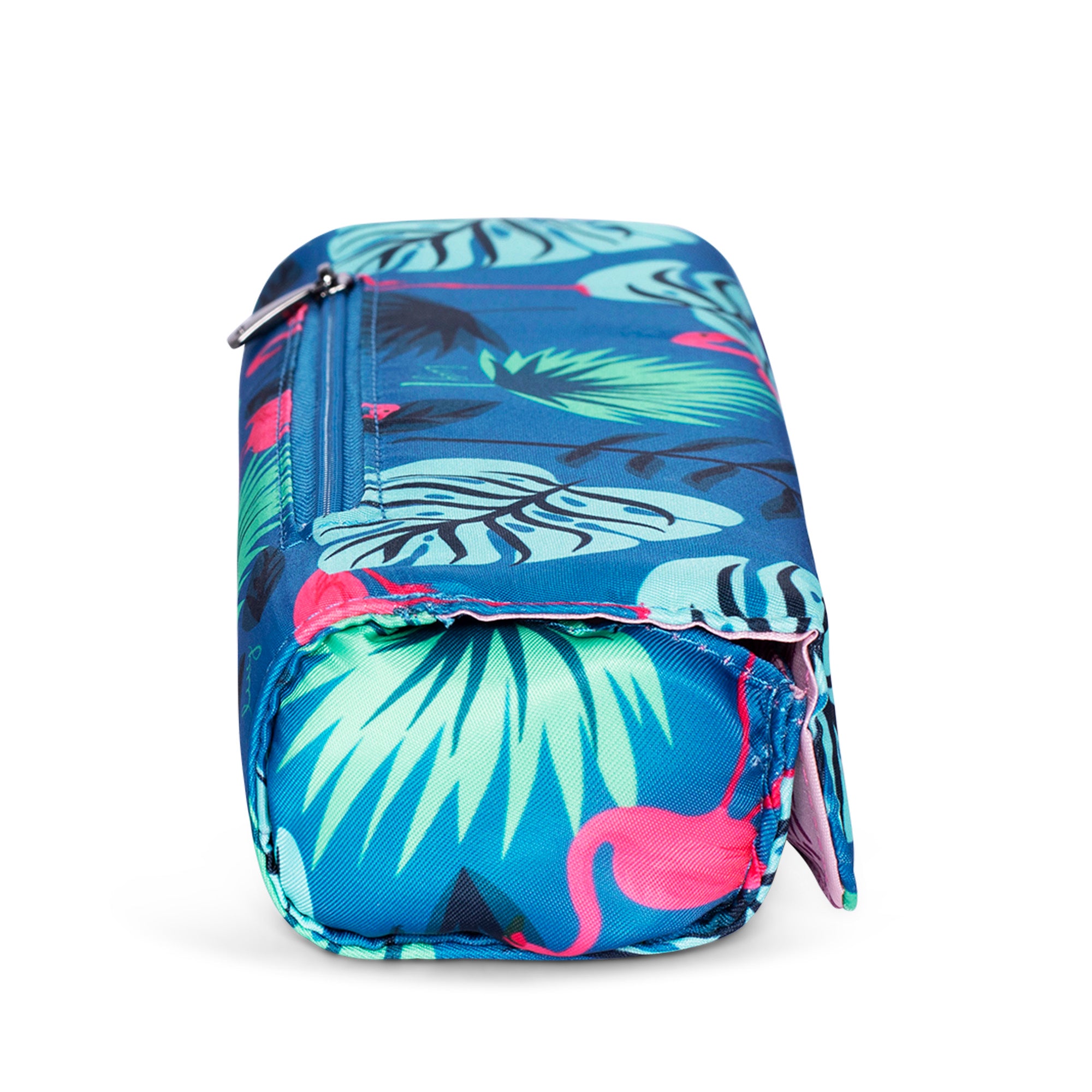 Choo Choo XL Pill Organizer - FLAMINGO BLUE - ChooChooiXL_FlamingoBlue_03