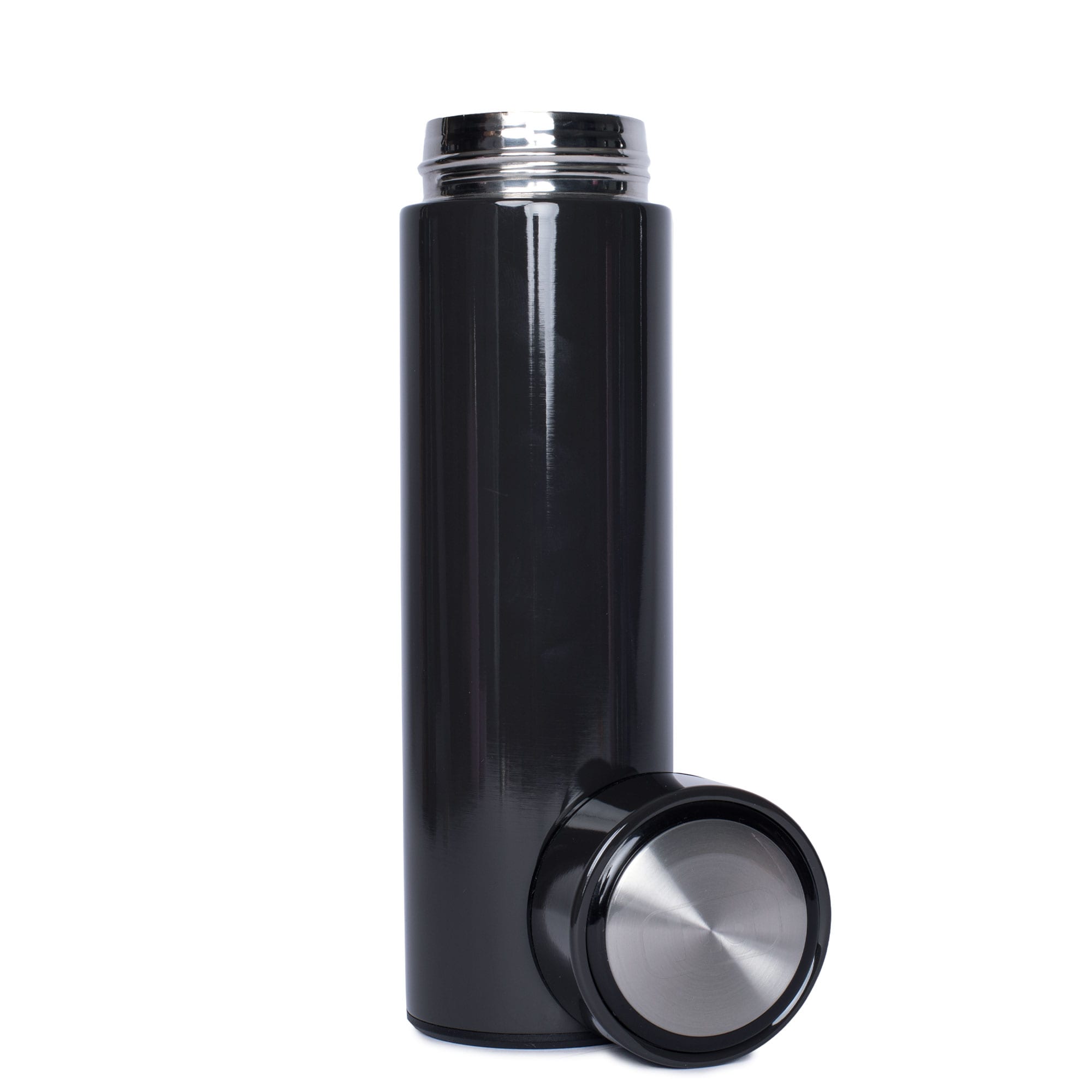Chuggie Insulated Bottle - 16oz - BLACK - Chuggie_16oz_Black_01b