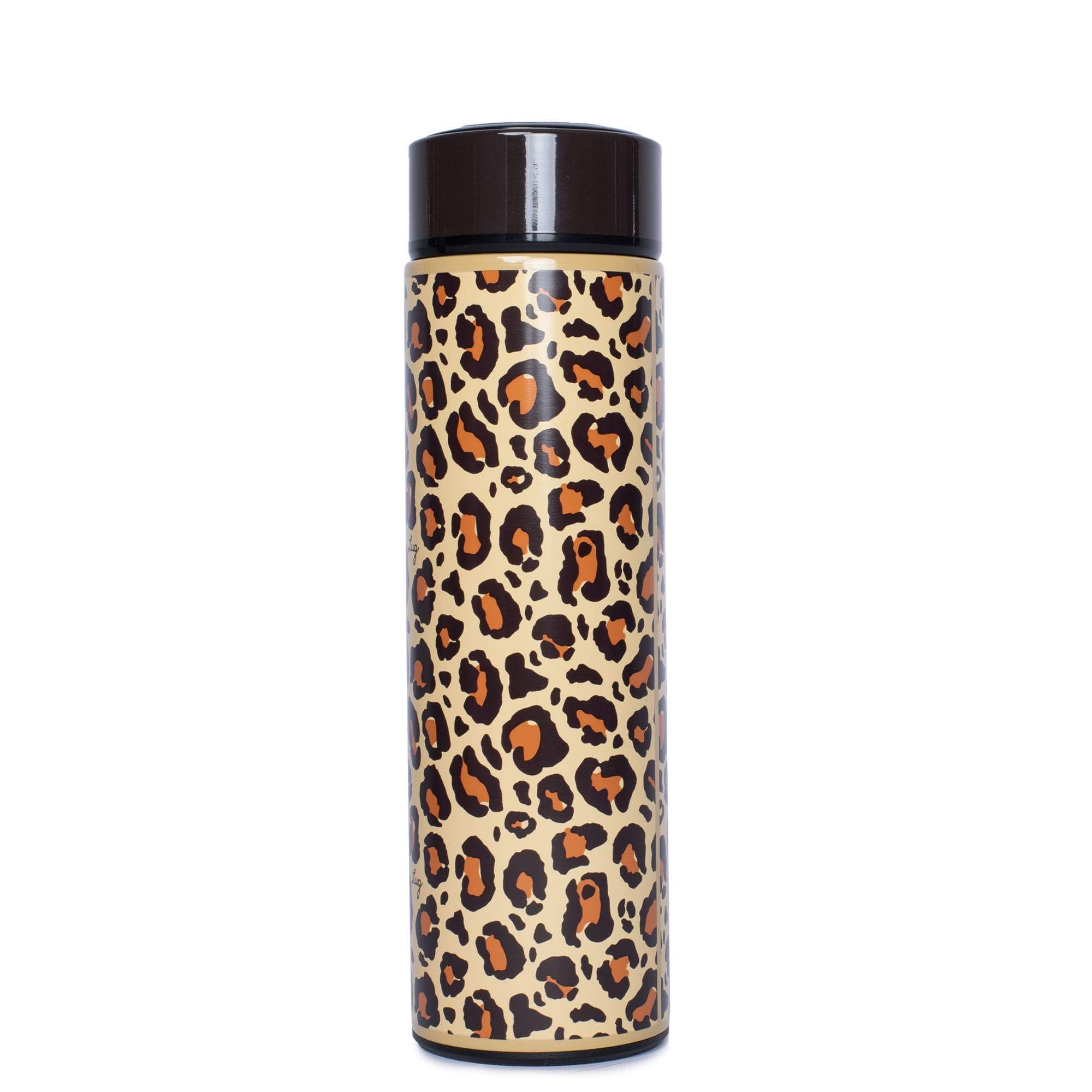 Chuggie Insulated Bottle - 16oz - LEOPARD BROWN - Chuggie_16oz_LeopardBrown_01