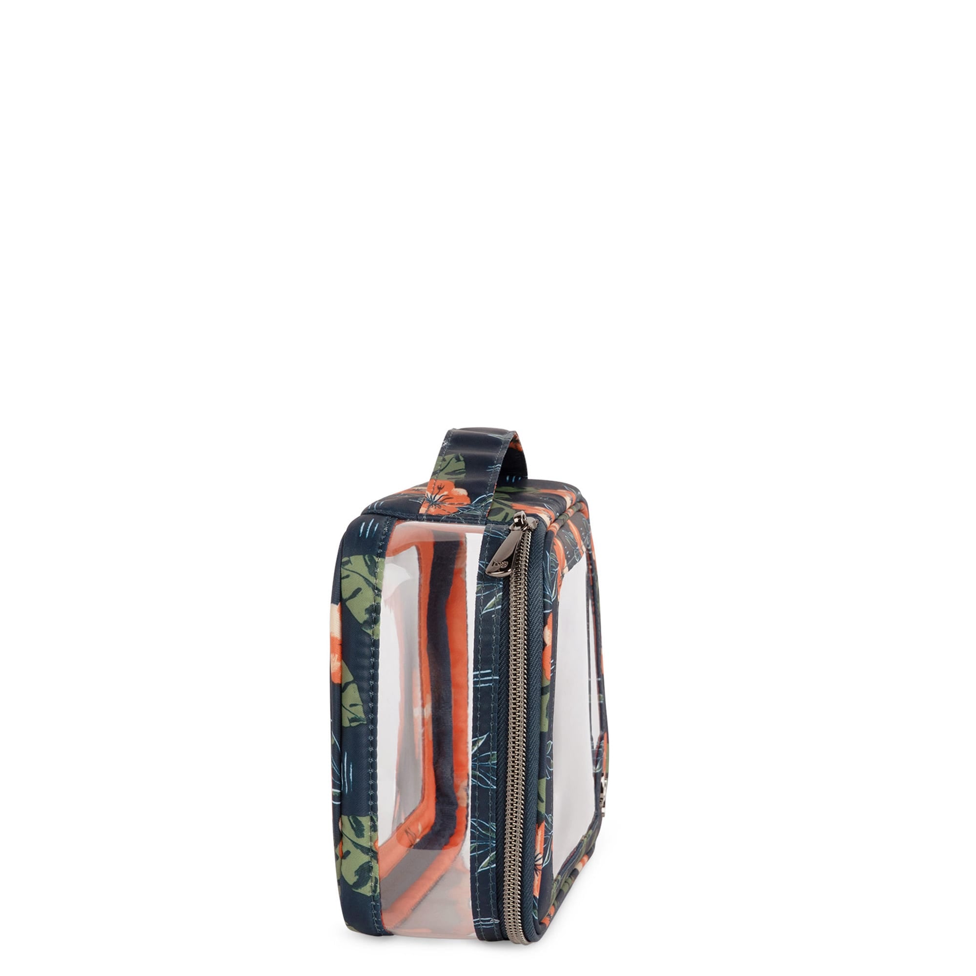 Clear Zip Storage Pouch - ALOHA NAVY - Clear_Zip_StoragePouch_Aloha_Navy_03_48b677c3-72e9-4d4b-8e5f-b9e5e9897ef1