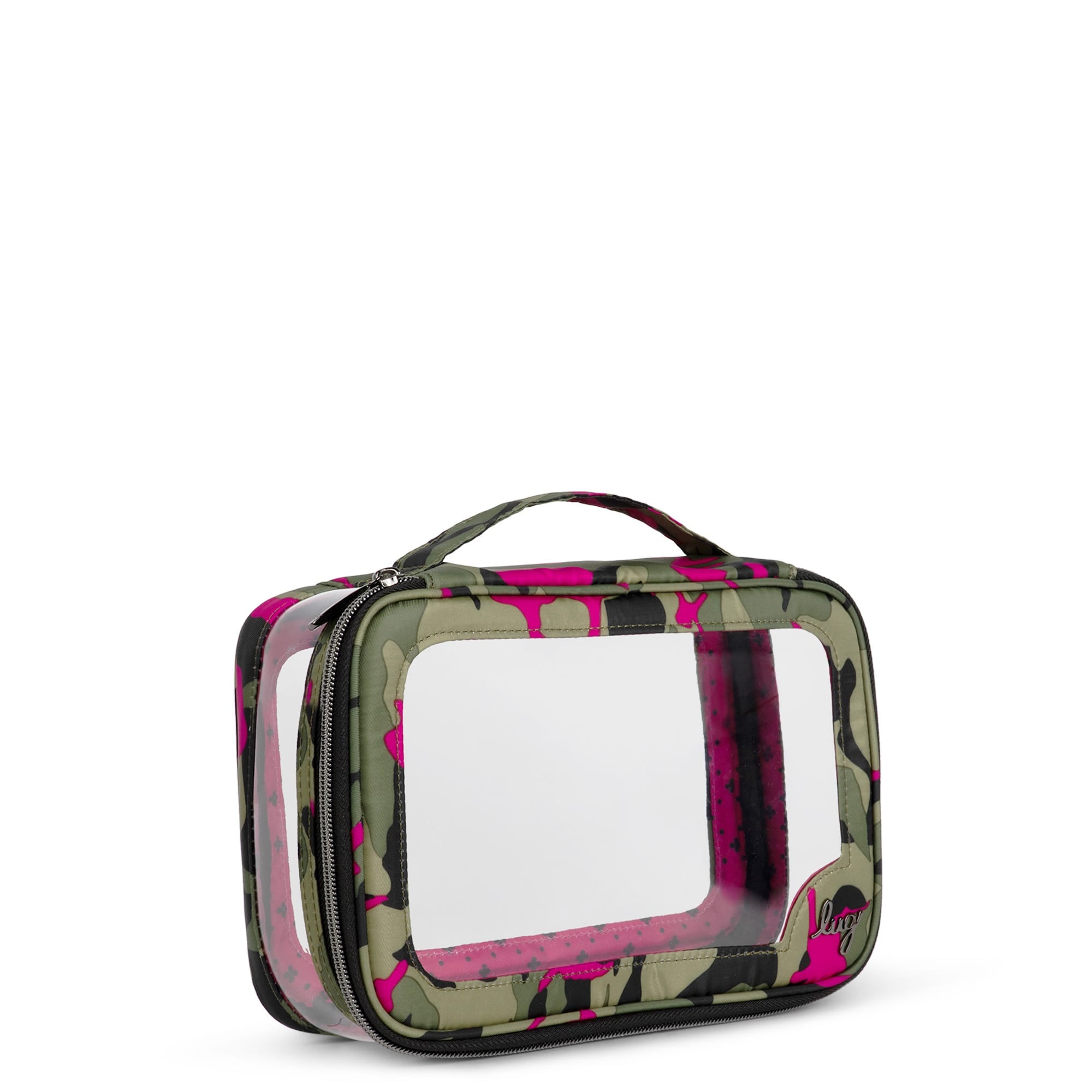 Clear Zip Storage Pouch - CAMO ORCHID - Clear_Zip_StoragePouch_Camo_Orchid_02