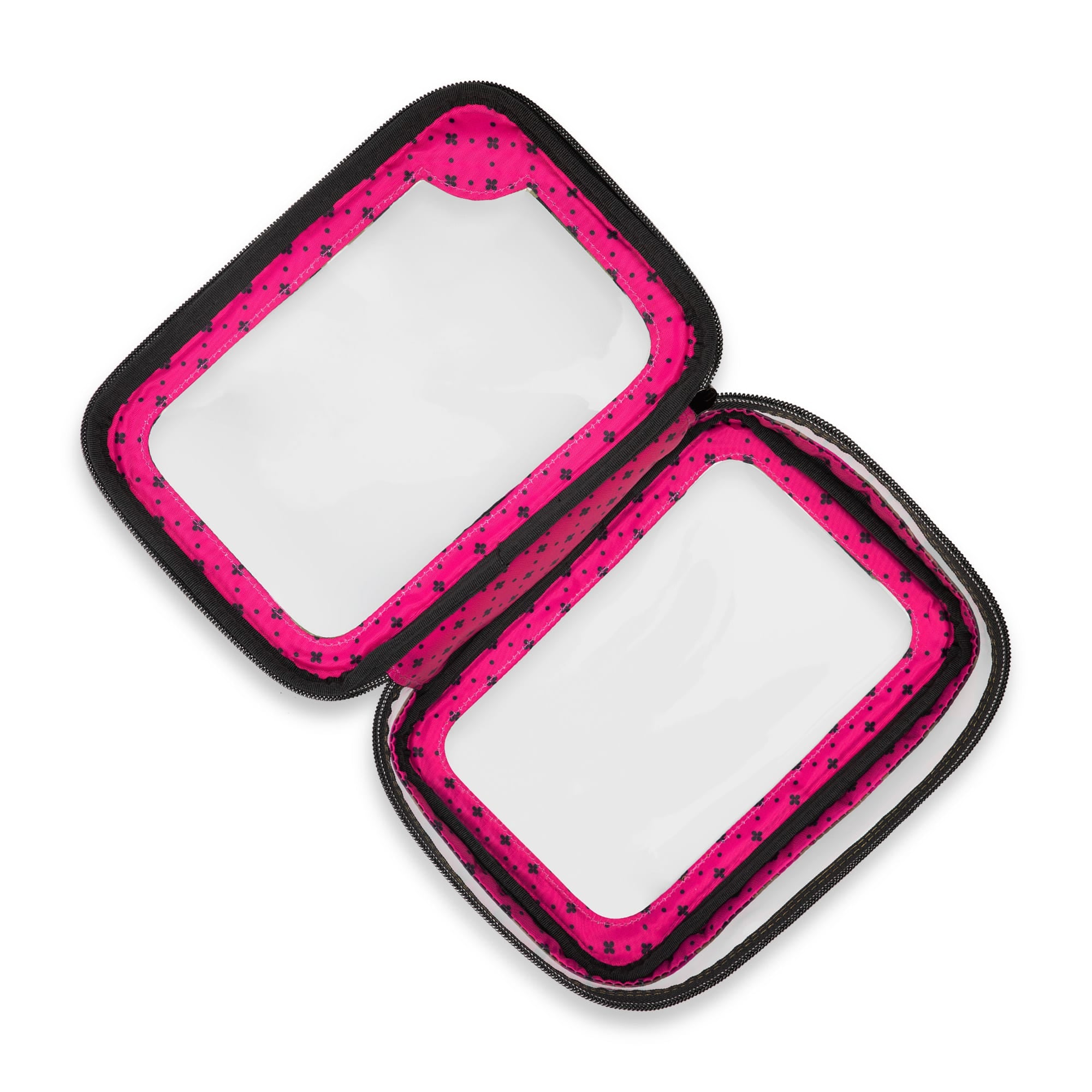 Clear Zip Storage Pouch - CAMO ORCHID - Clear_Zip_StoragePouch_Camo_Orchid_05