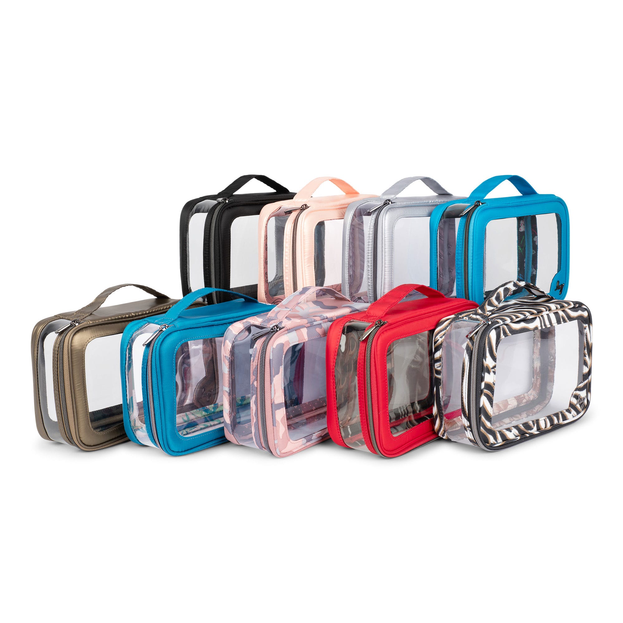 Clear Zip Storage Pouch - - Clear_Zip_StoragePouch_Group_02