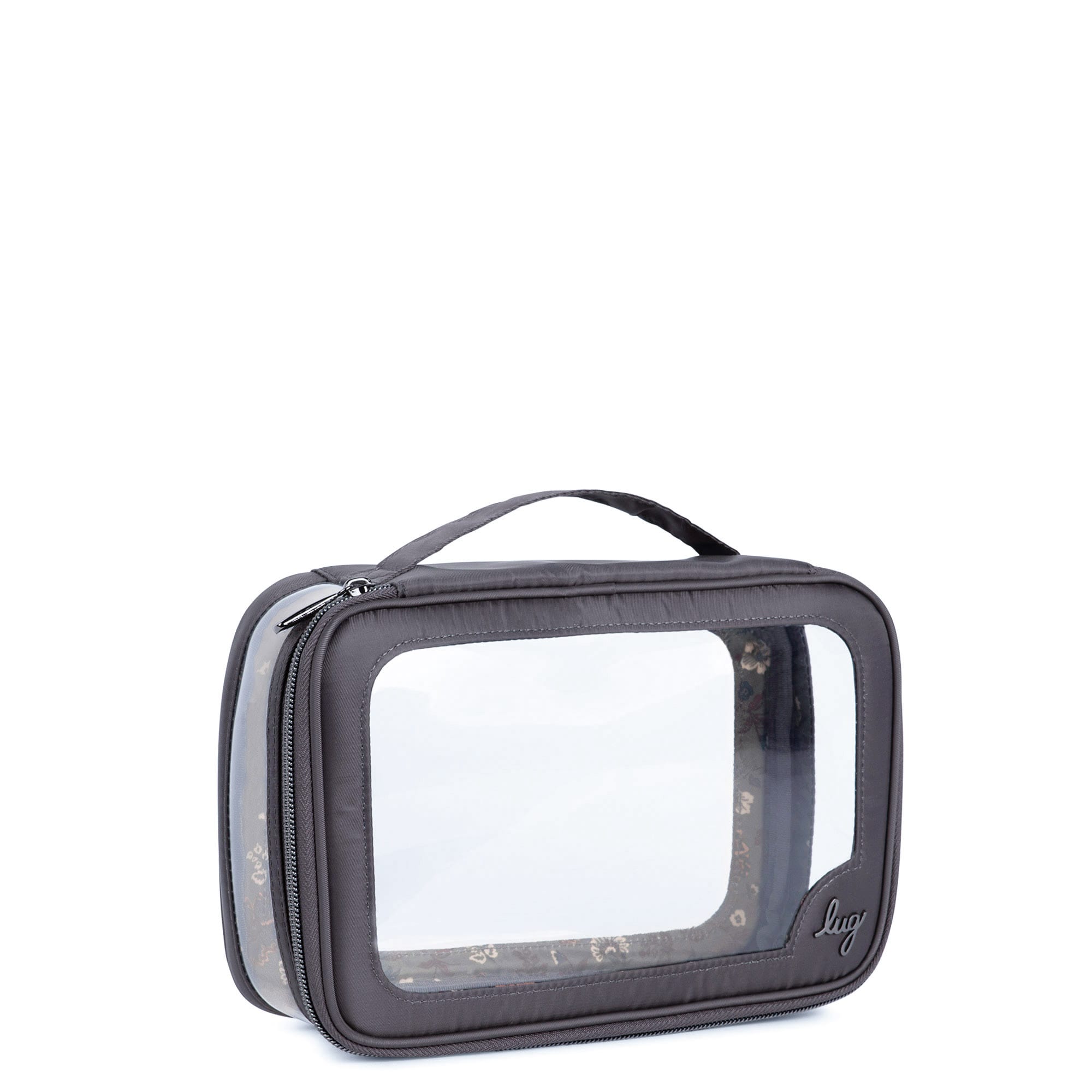 Clear Zip Storage Pouch - GUNMETAL GREY - Clear_Zip_StoragePouch_Gunmetal_Grey_02_1959d470-c3ae-413e-9c73-365c537af7c9