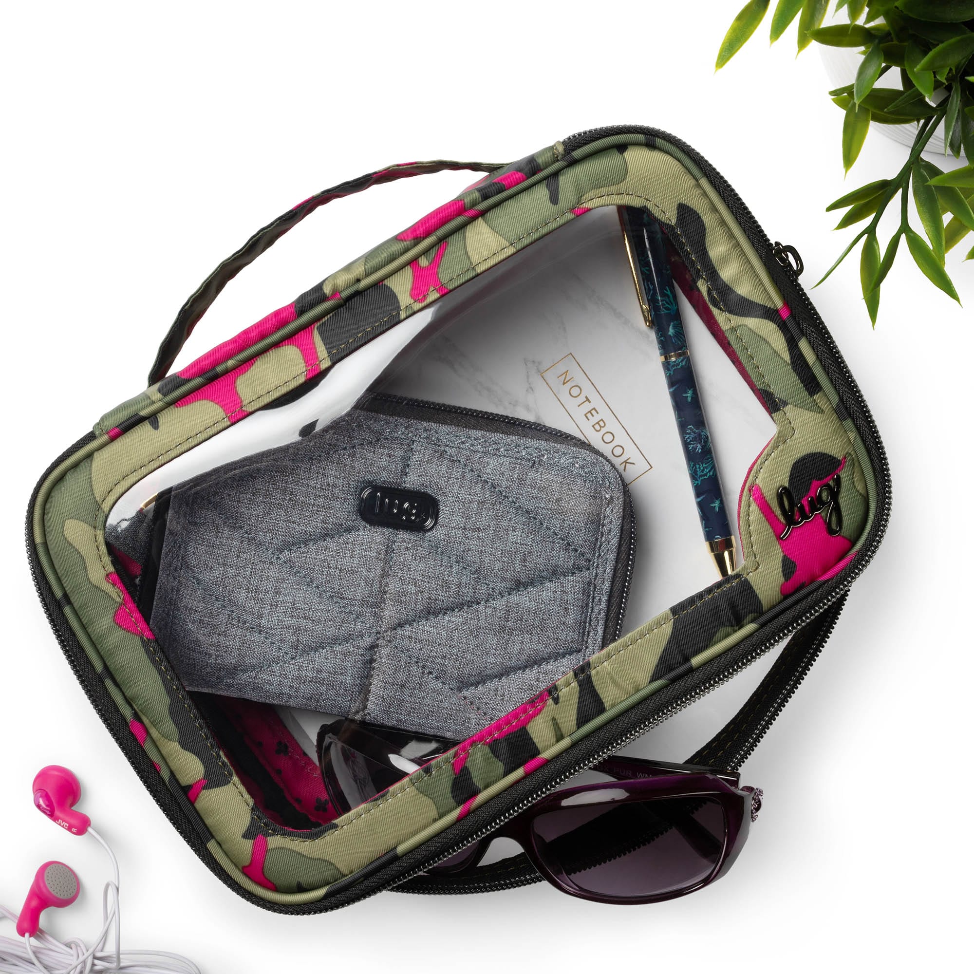 Clear Zip Storage Pouch - - Clear_Zip_StoragePouch_Lifestyle_02