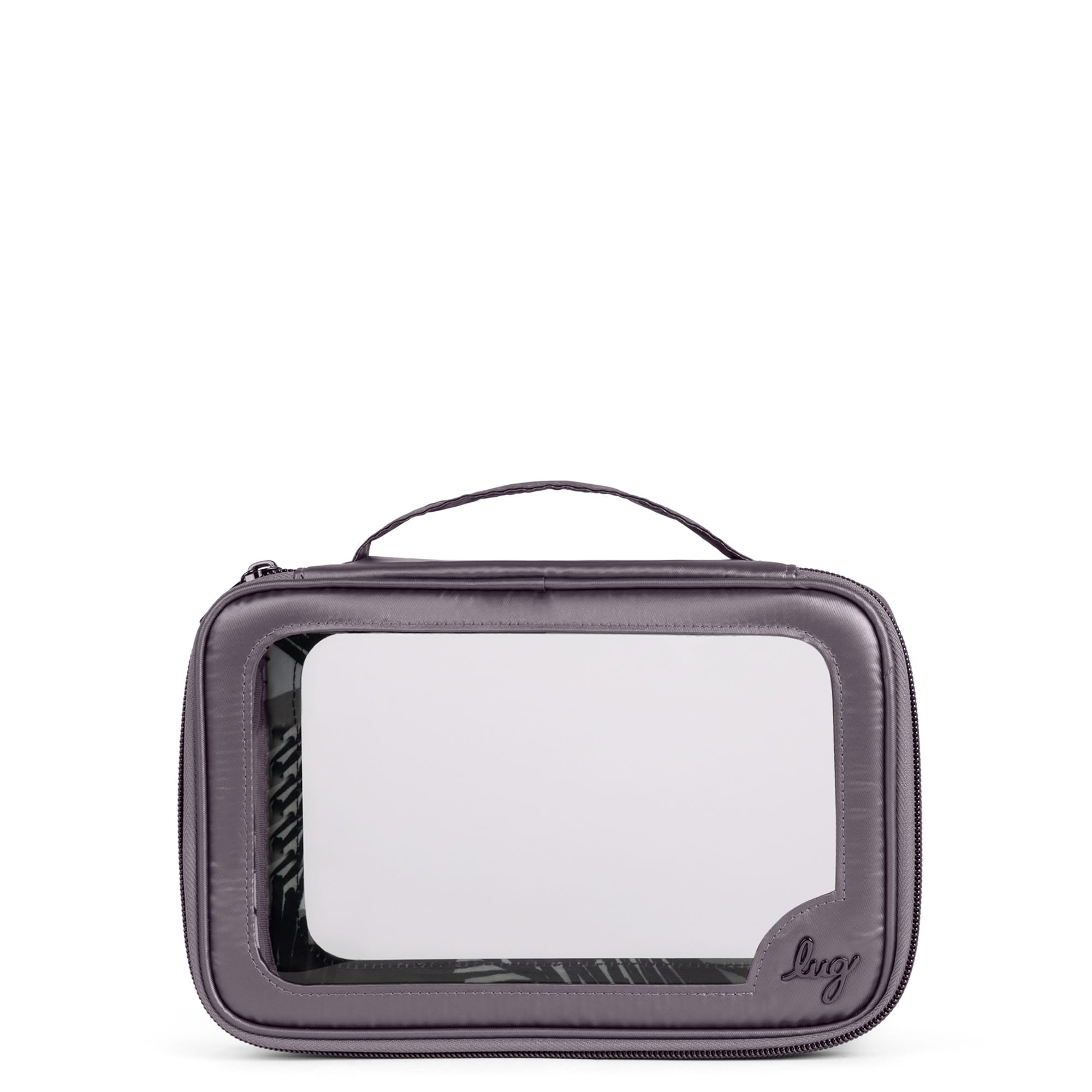 Clear Zip Storage Pouch - METALLIC PEARL - Clear_Zip_StoragePouch_Metallic_Pearl_01