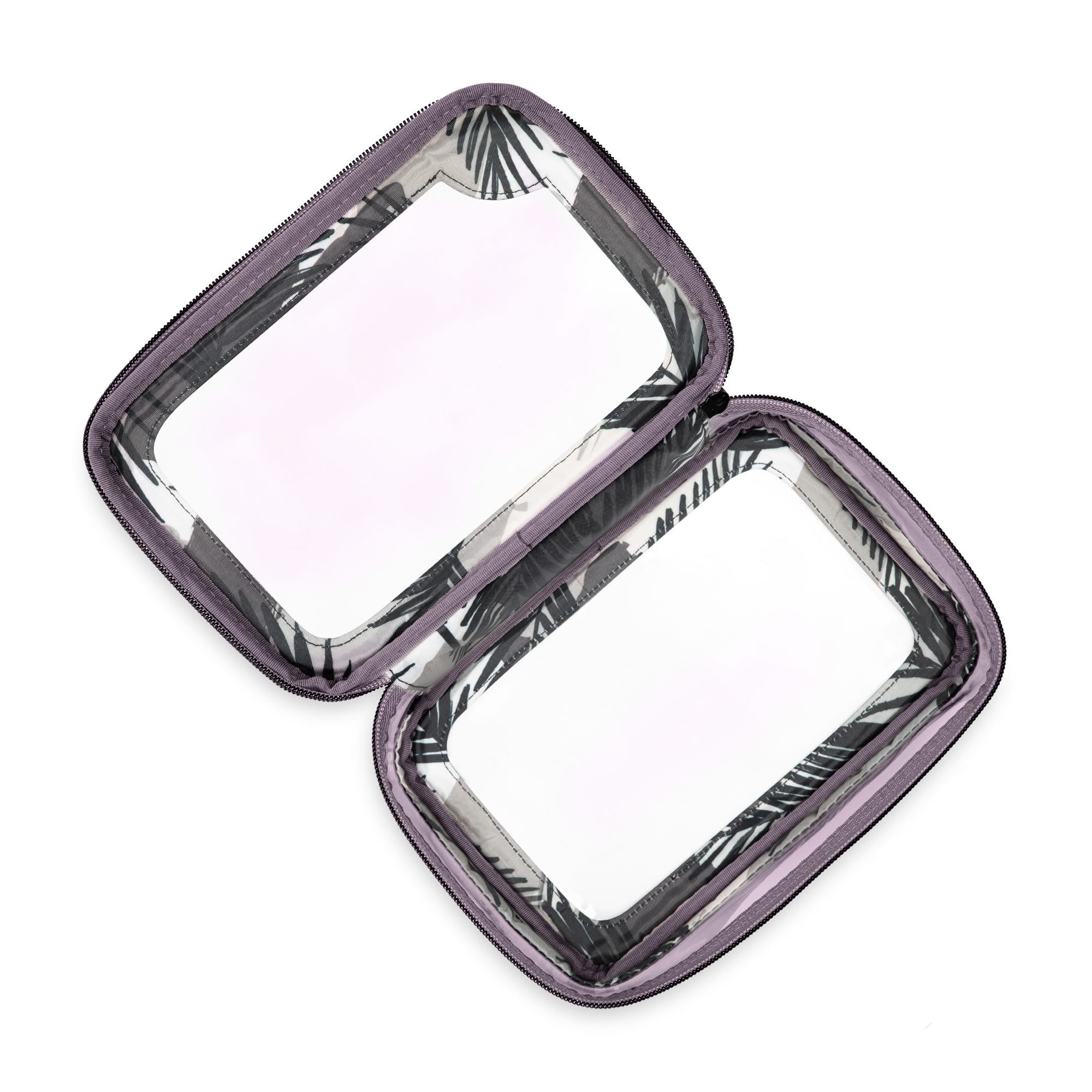 Clear Zip Storage Pouch - METALLIC PEARL - Clear_Zip_StoragePouch_Metallic_Pearl_05