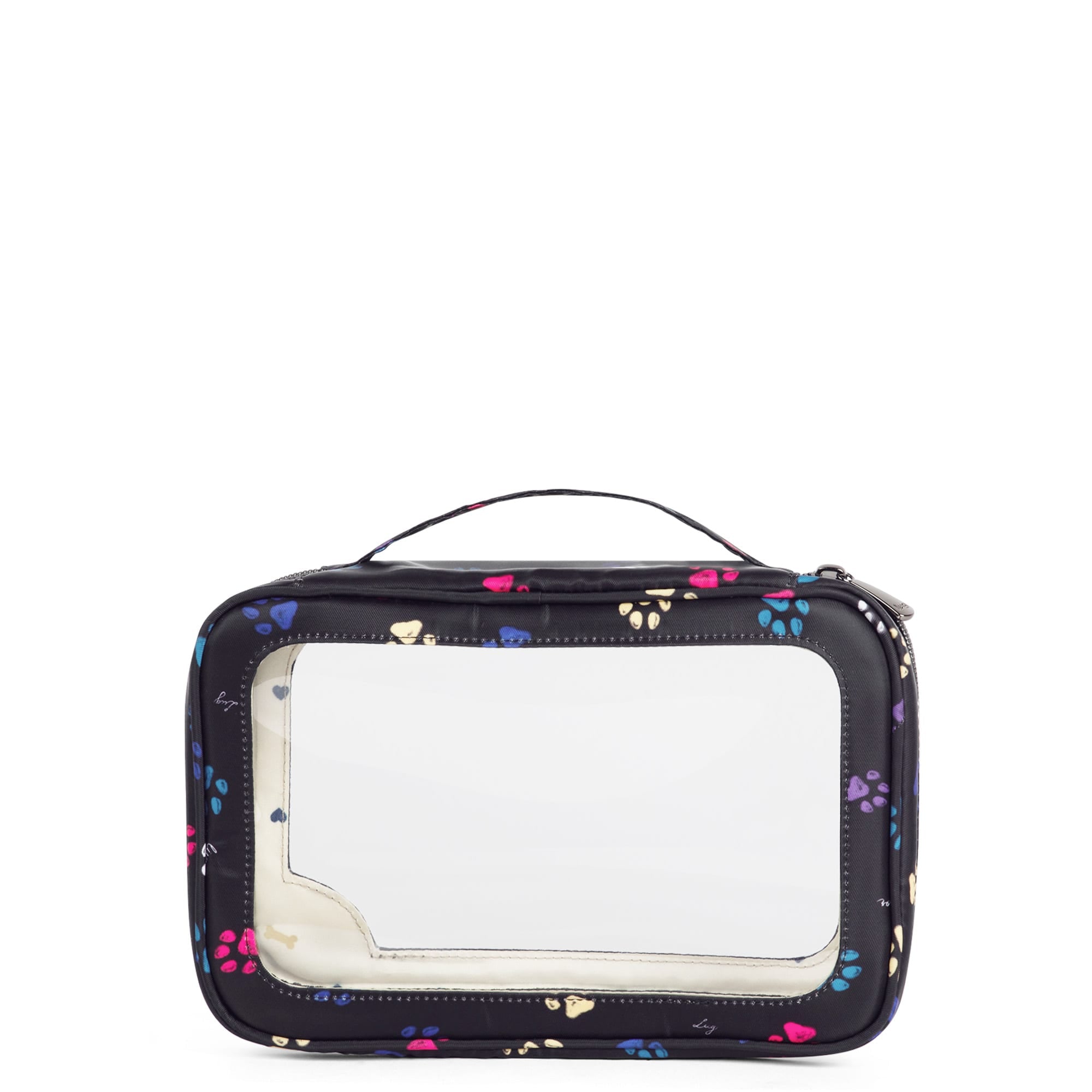 Clear Zip Storage Pouch - PAWS BLACK - Clear_Zip_StoragePouch_Paws_Black_04_7dd4f674-a459-4caa-970b-5033e342490b