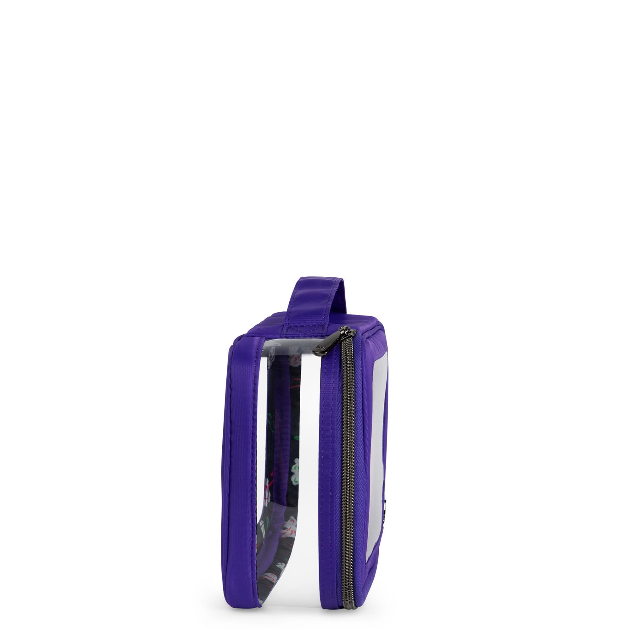 Clear Zip Storage Pouch - VIOLET - Clear_Zip_StoragePouch_Violet_Neon_03_f6109963-2fb2-48ea-88f7-bc9e0a4860a2