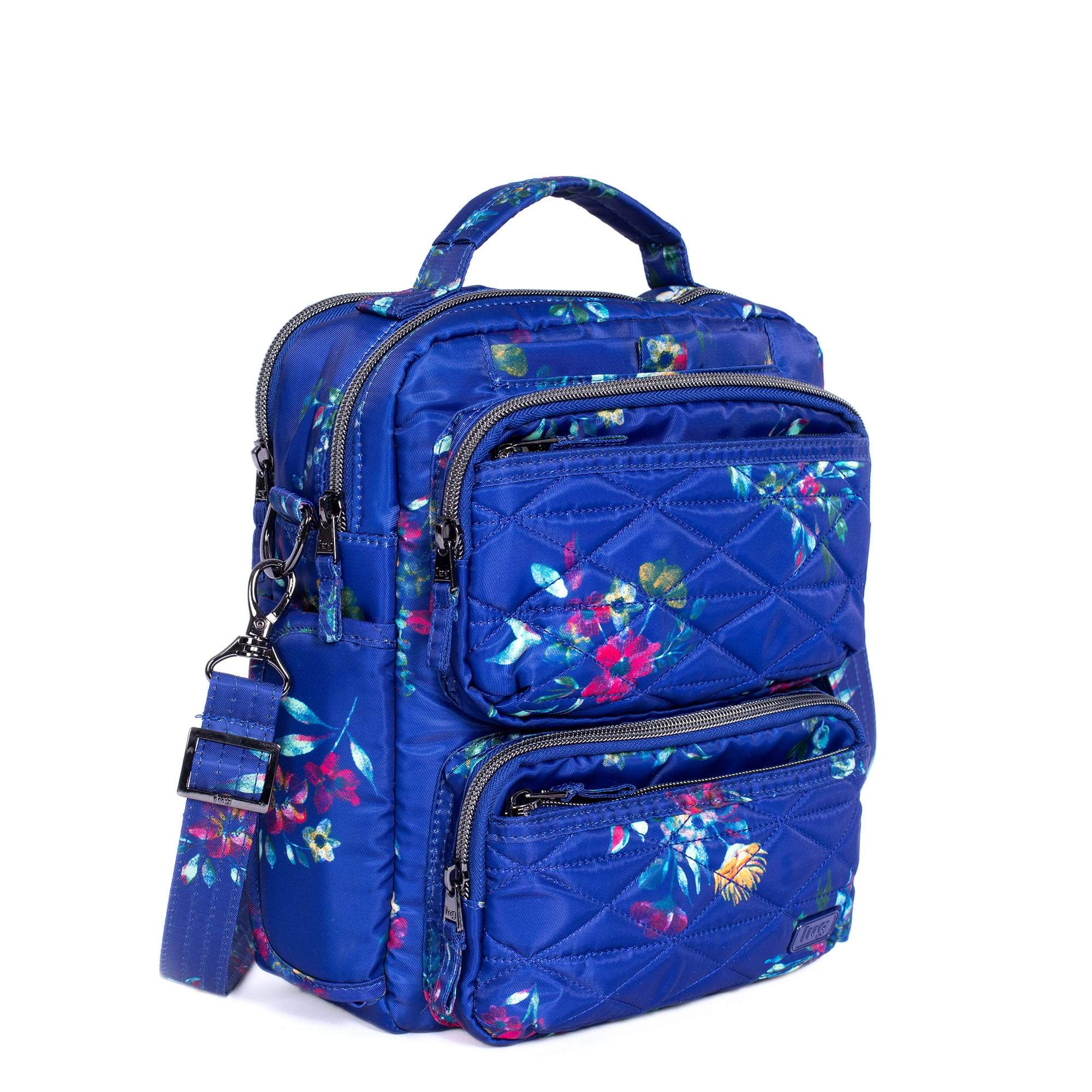 Compass Crossbody Bag - BOUQUET BLUE - CompassCrossbody_BouquetBlue_02