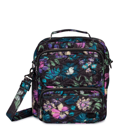Compass Crossbody Bag - - Compass_BloomBlack_01