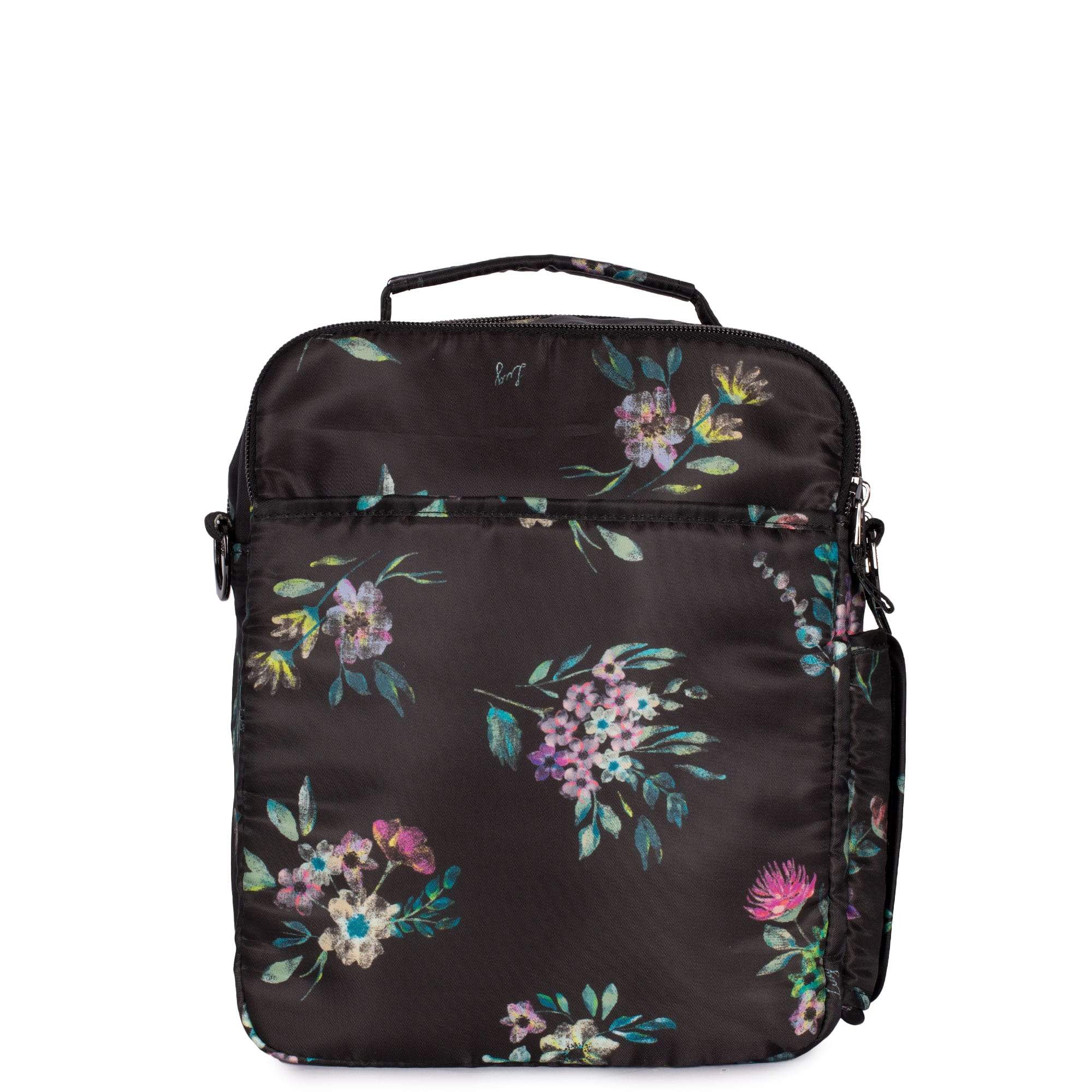Compass Crossbody Bag - BOUQUET BLACK - Compass_BouquetBlack_04_71f386eb-82de-4143-a6ea-21bab8e9fbb5