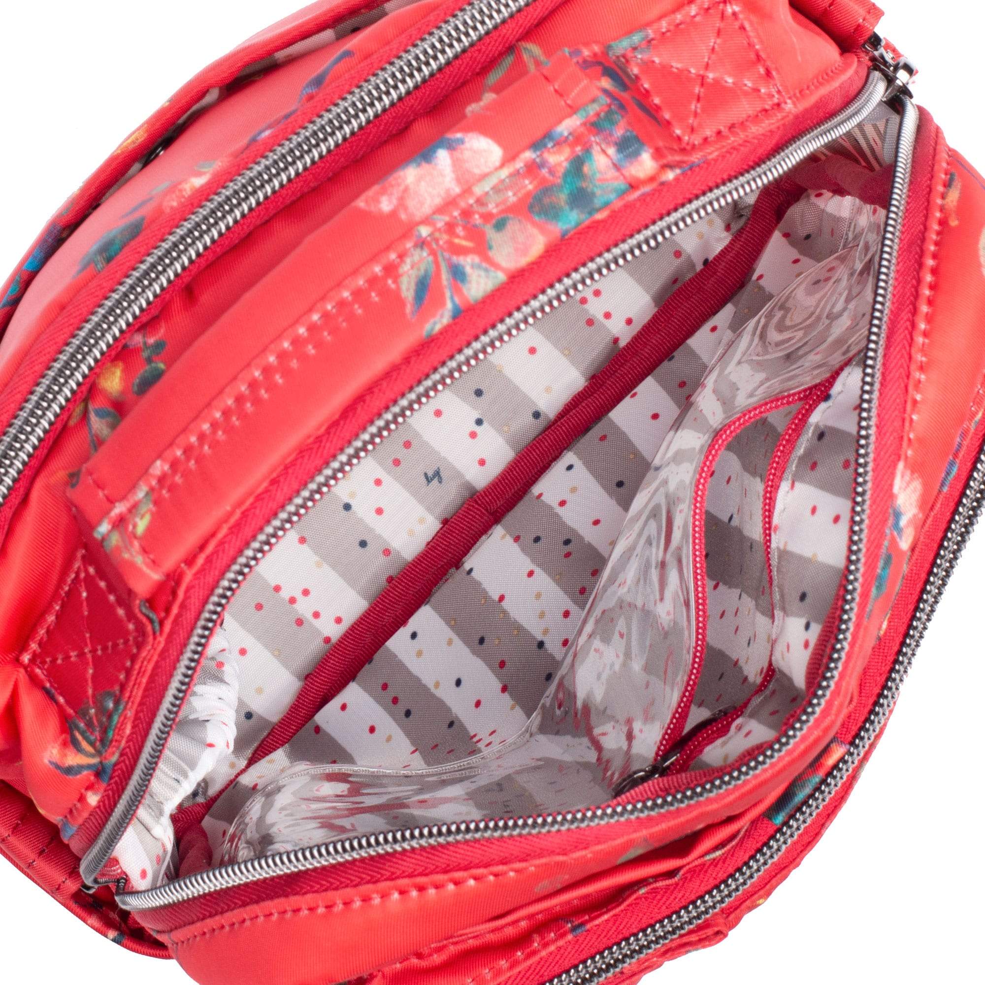 Compass Crossbody Bag - BOUQUET RED - Compass_BouquetRed_05_268d001c-9a1e-4751-916f-9673575d51e2
