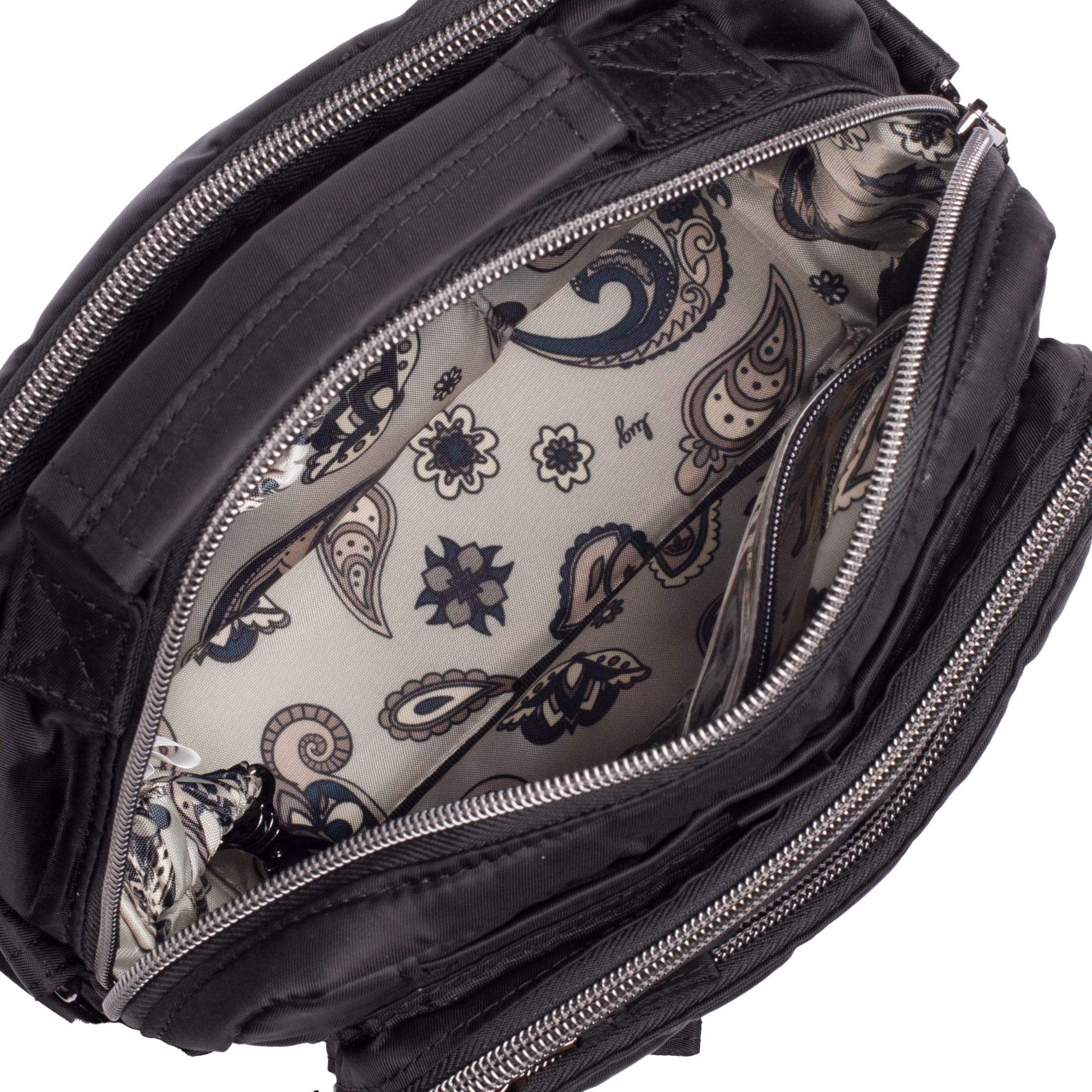 Compass Crossbody Bag - MIDNIGHT BLACK - Compass_MidnightBlack_05_614ee45b-6fac-44c7-a106-36de15ecdef5