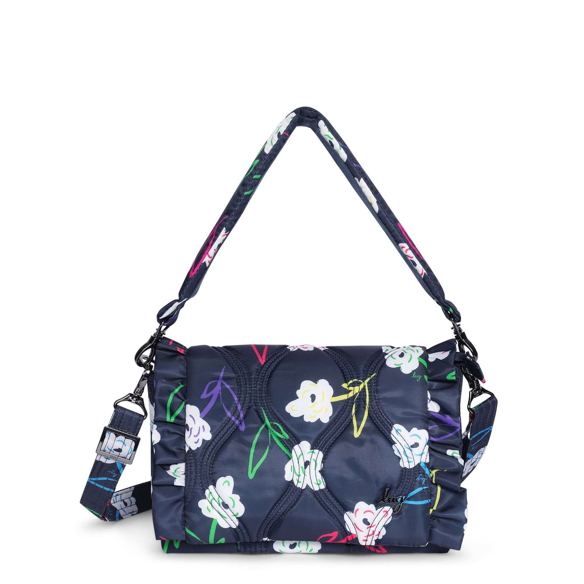Conga Shoulder Bag - BRIGHT FLORAL - Conga_BrightFloral_01