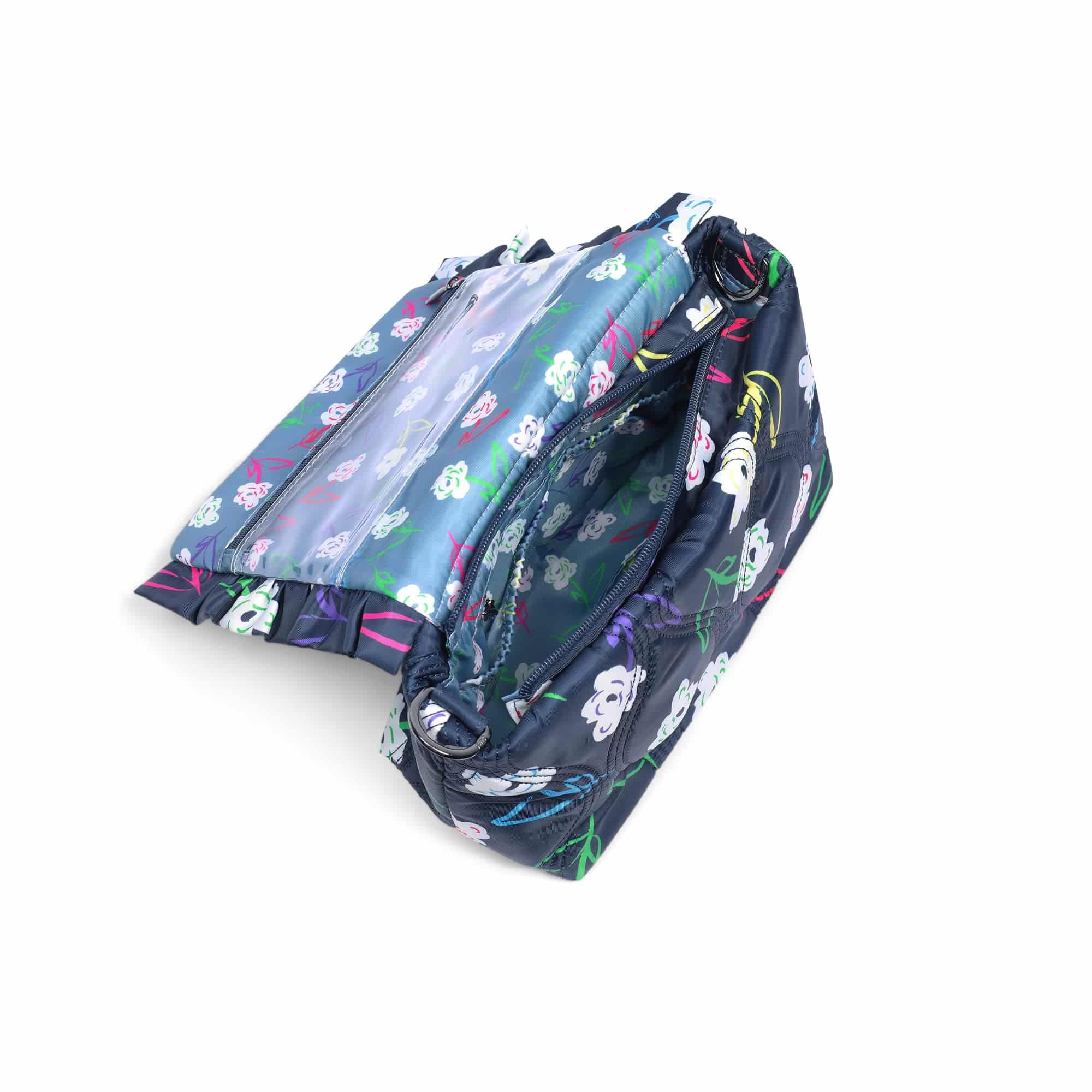 Conga Shoulder Bag - BRIGHT FLORAL - Conga_BrightFloral_05