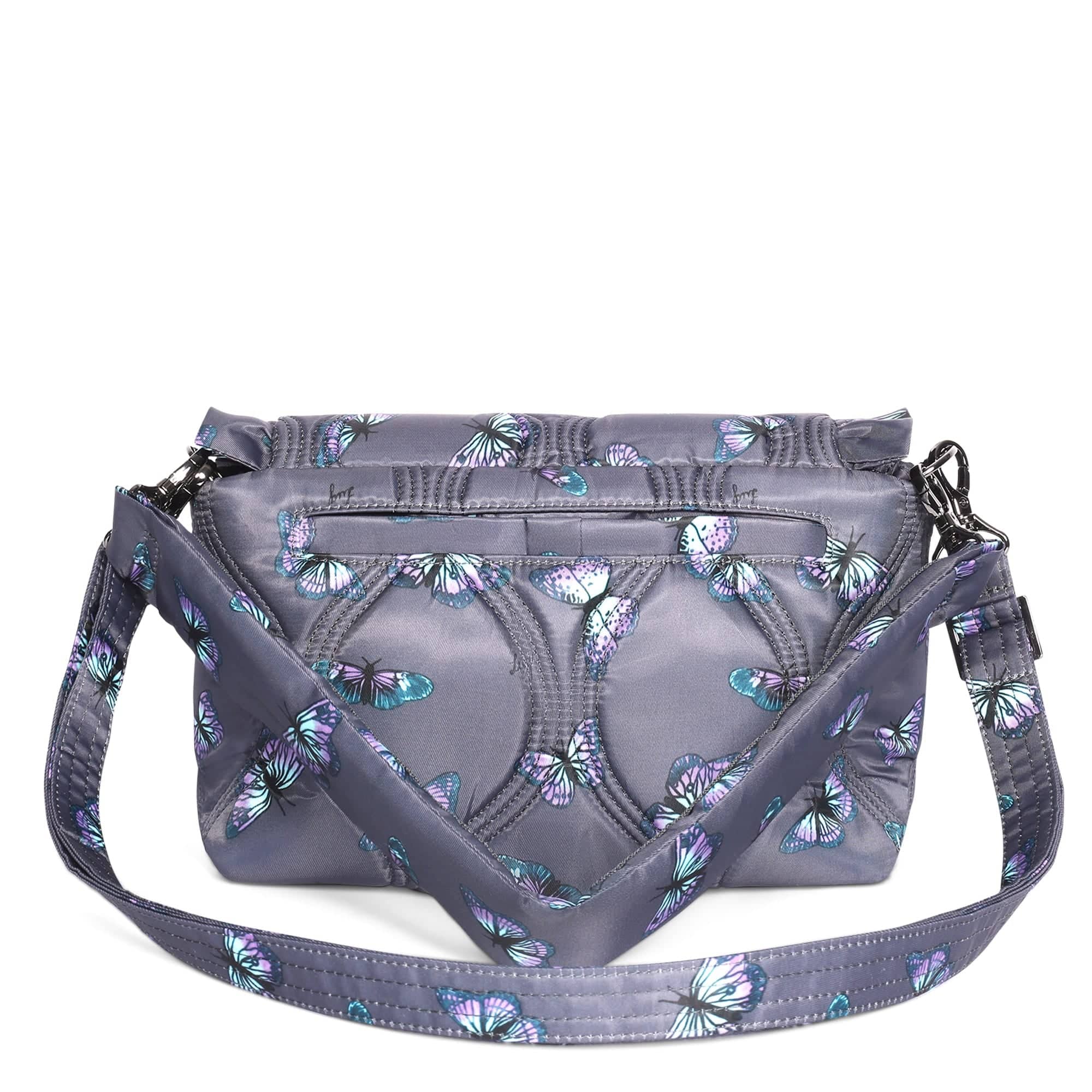 Conga Shoulder Bag - BUTTERFLY GREY - Conga_Butterfley_Grey_04