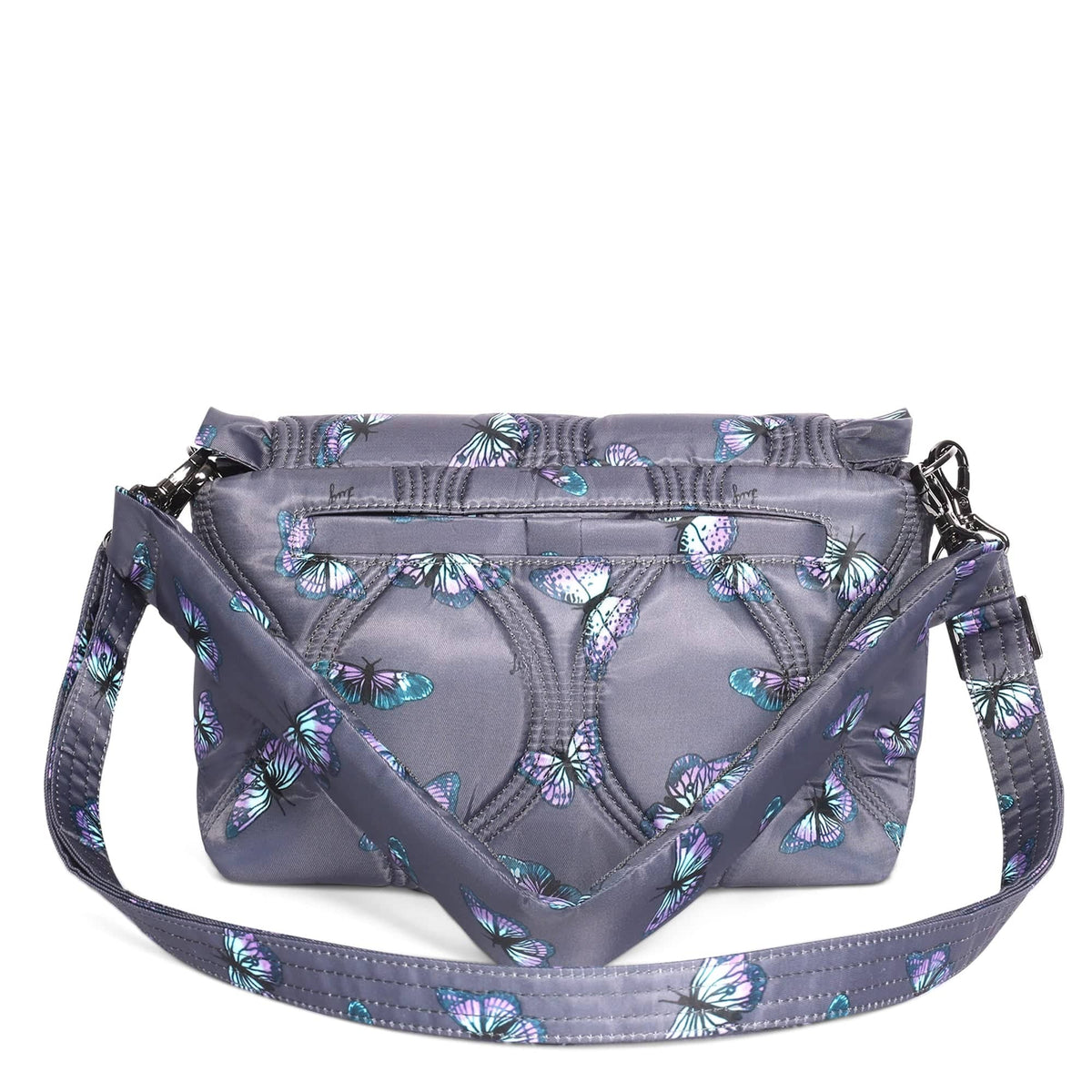Conga Shoulder Bag - BUTTERFLY GREY - Conga_Butterfley_Grey_04