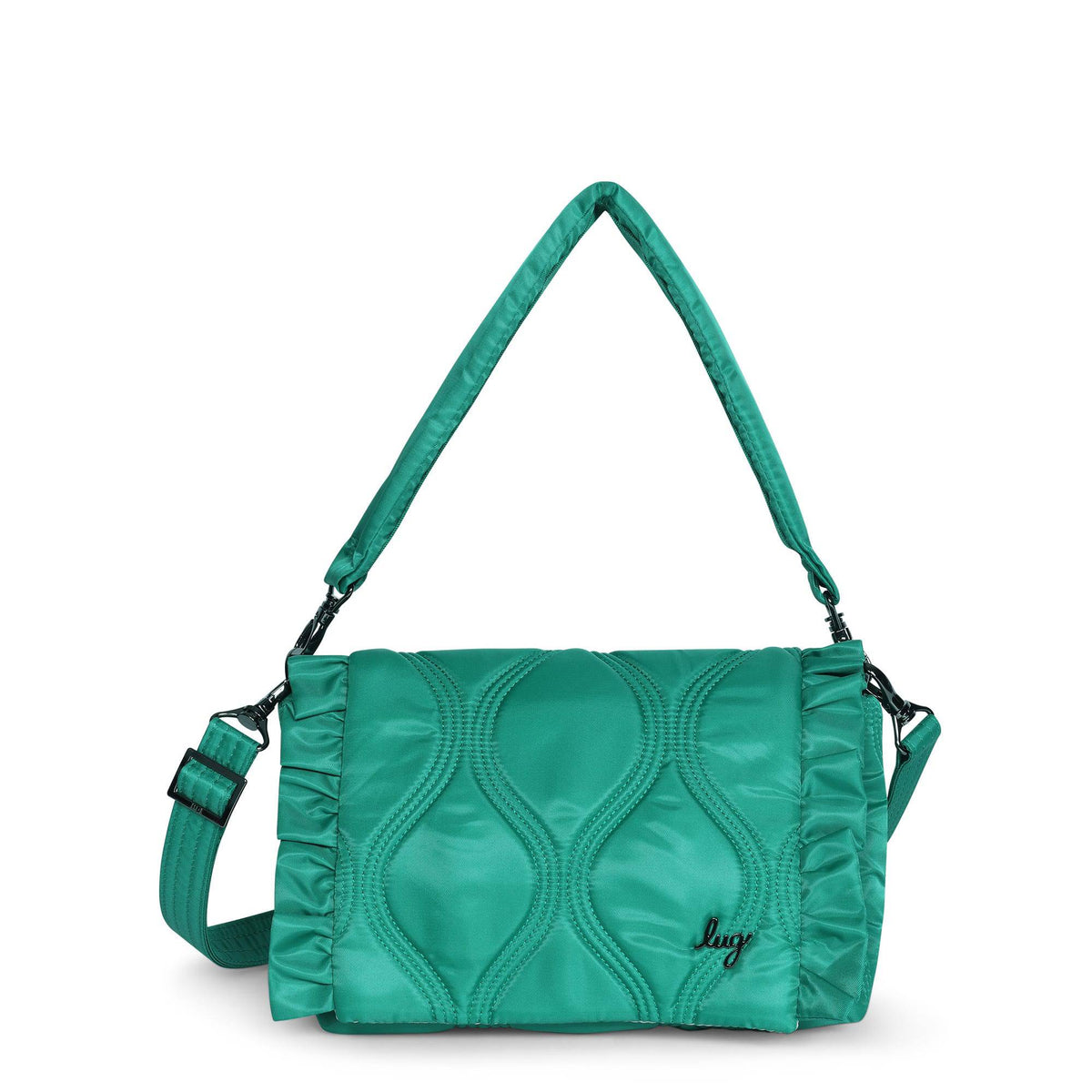 Conga Shoulder Bag - KELLY GREEN - Conga_KellyGreen_01