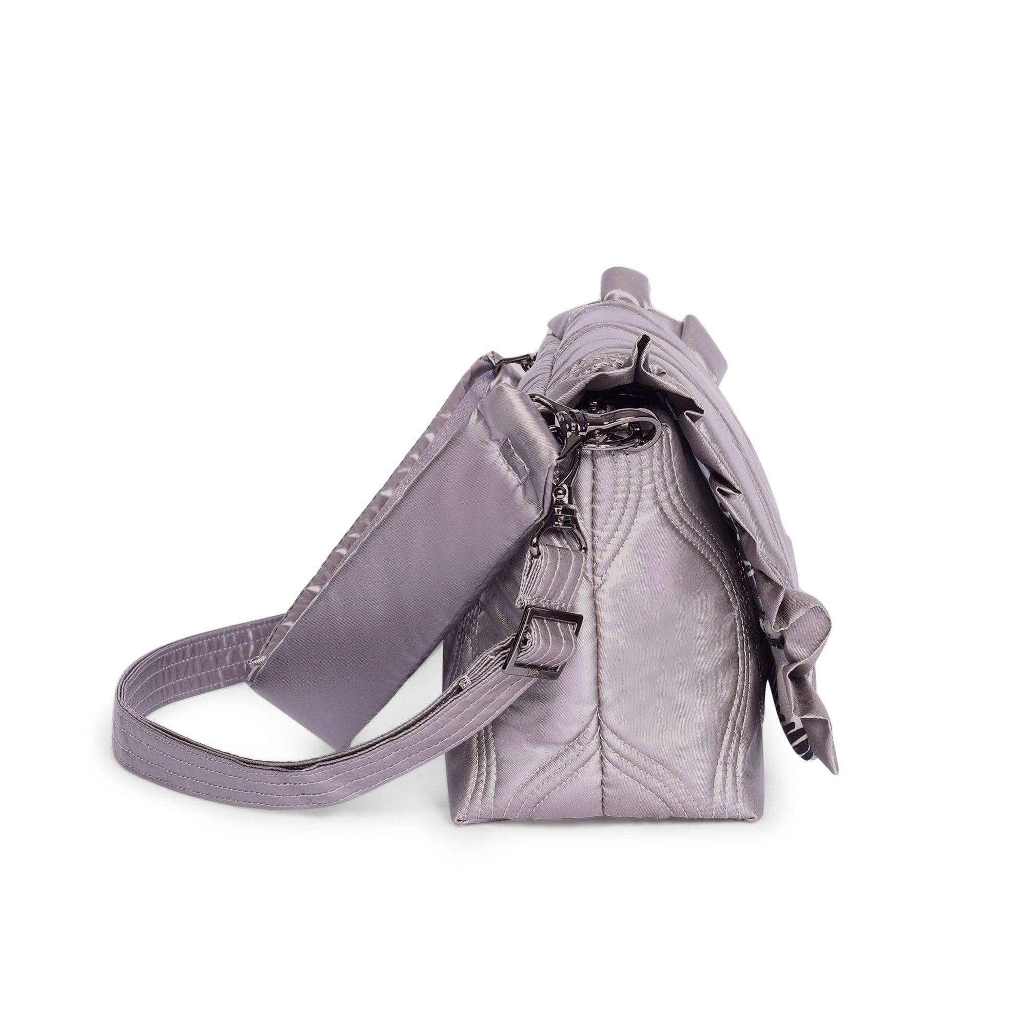 Conga Shoulder Bag - METALLIC PEARL - Conga_PearlMetallic_01_01_f95a7f45-749f-4495-aca2-d40446a6280c