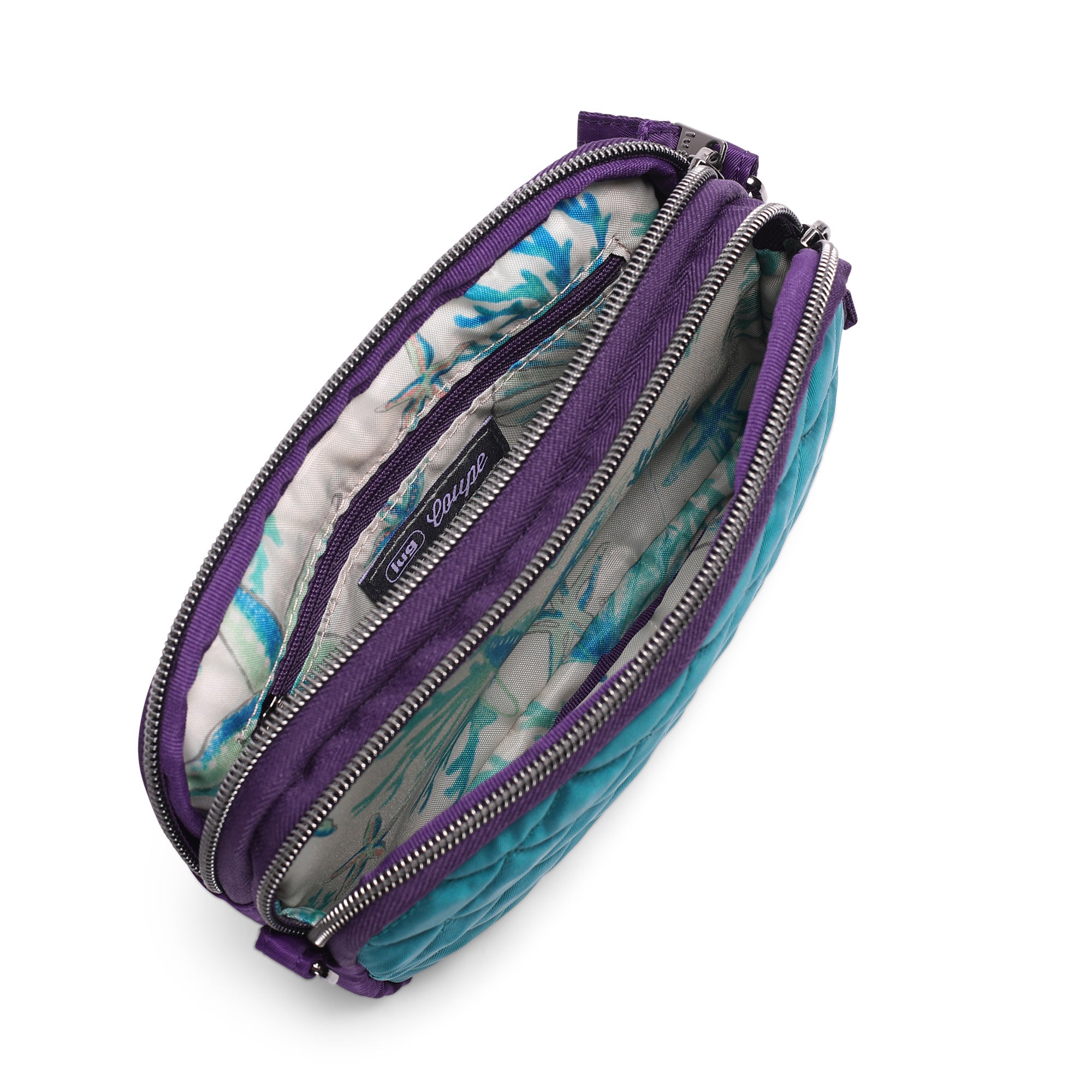 Coupe Convertible Crossbody Bag - MERMAID - Coupe2_EmeralTeal_05