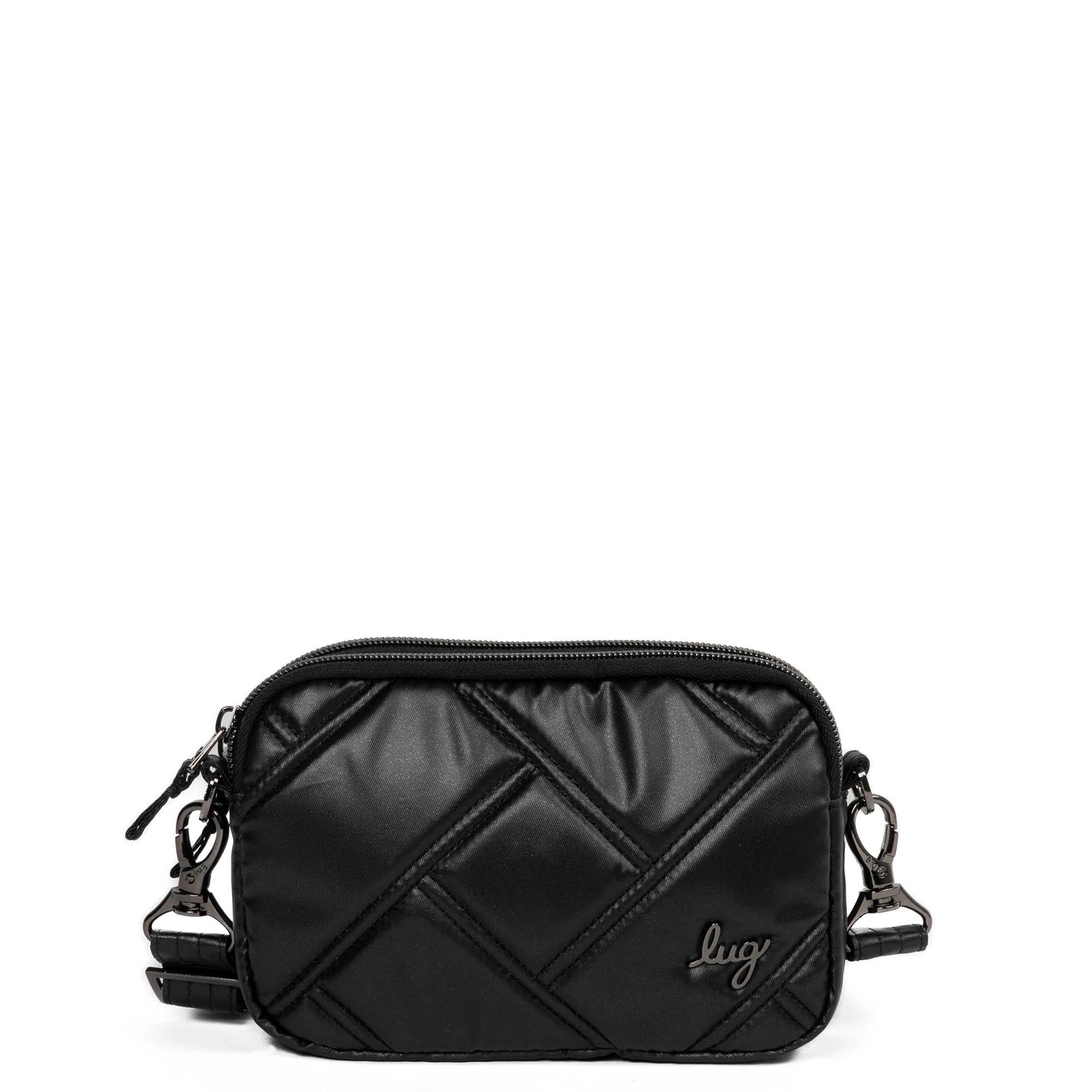 Coupe 2 Convertible Crossbody Bag - METALLIC BLACK - Coupe2_MetallicBlack_01