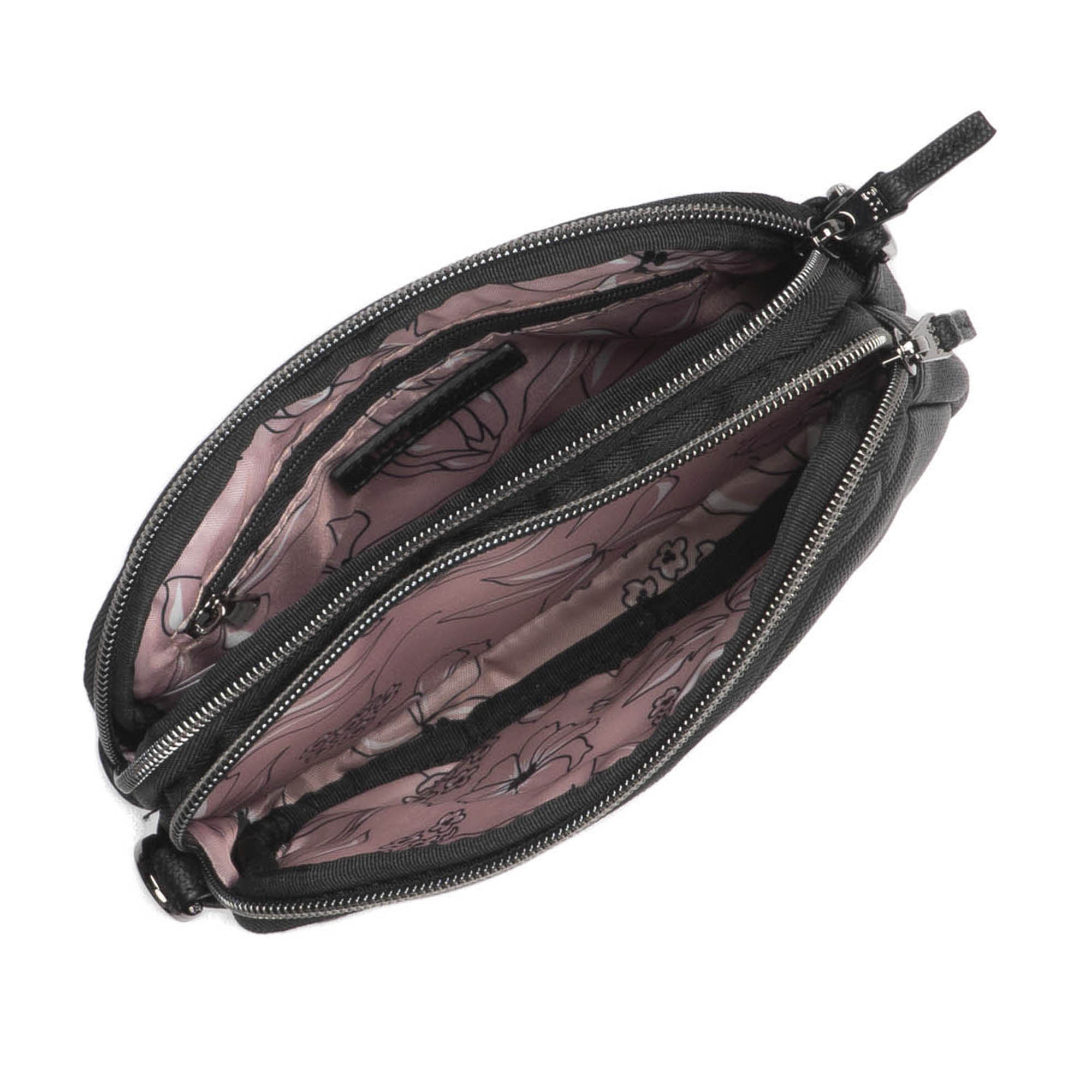 Coupe Matte Luxe VL Convertible Crossbody Bag - BLACK - CoupeML_Black_05