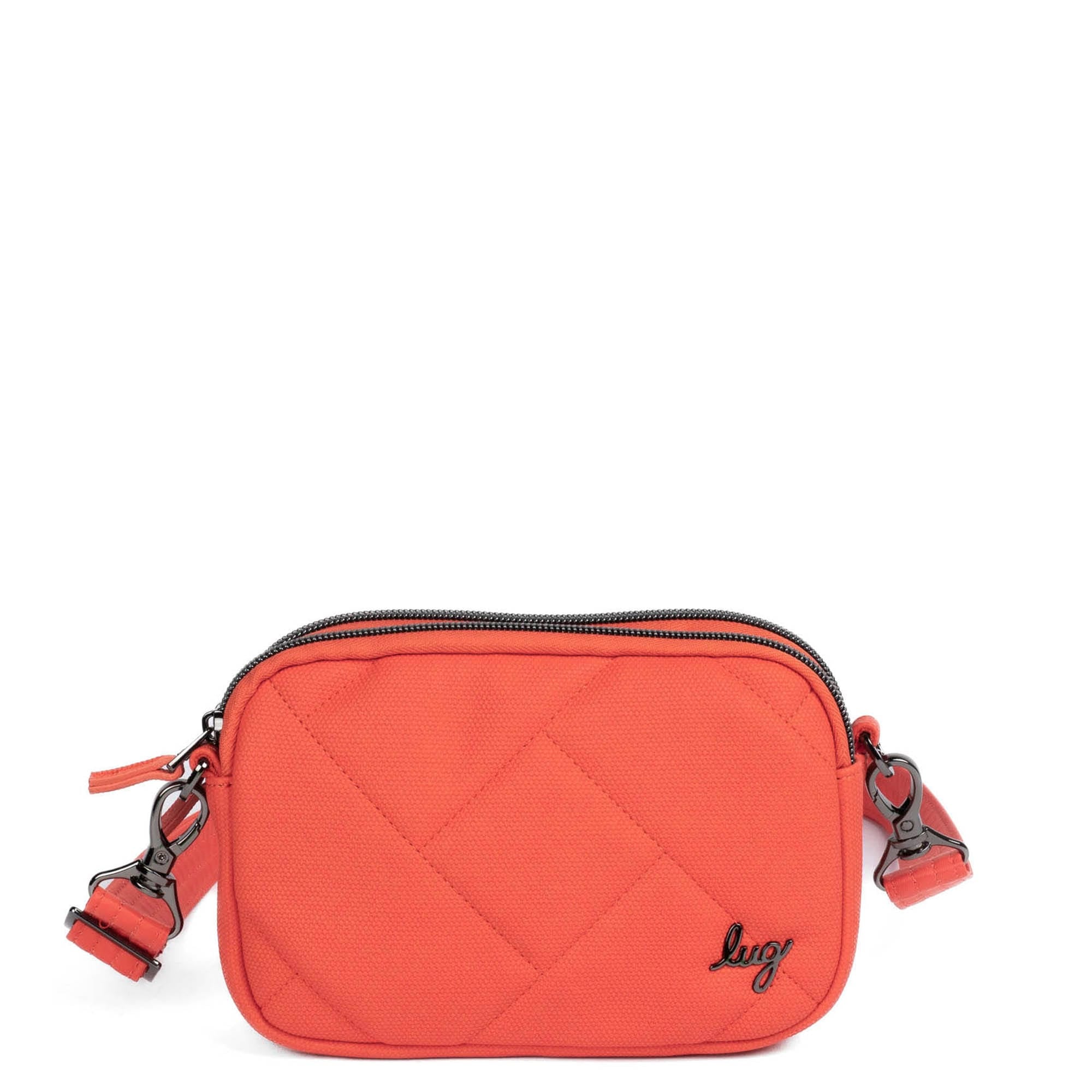 Coupe Matte Luxe VL Convertible Crossbody Bag - PAPAYA ICEPOP - CoupeML_PapayaIcePop_01