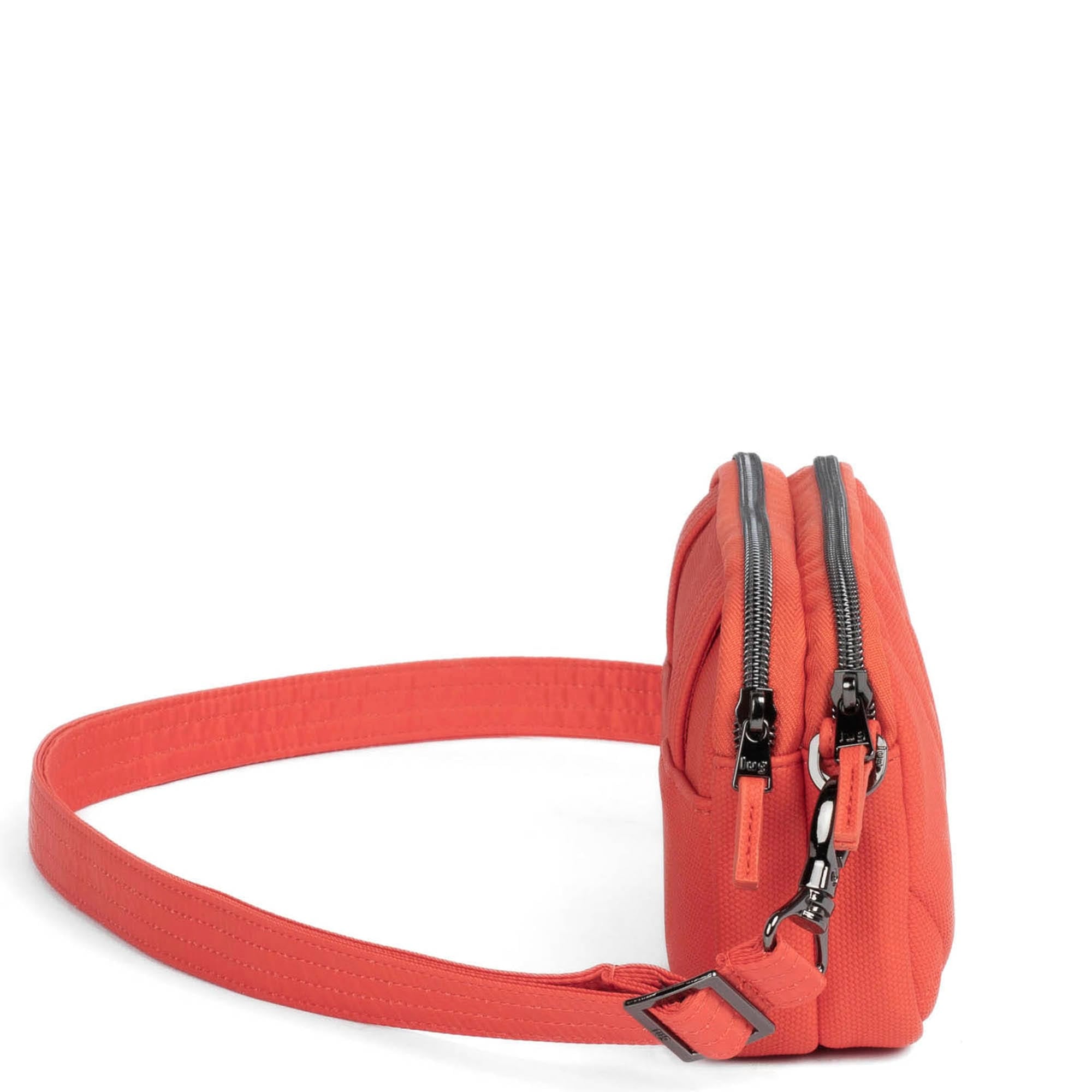 Coupe Matte Luxe VL Convertible Crossbody Bag - PAPAYA ICEPOP - CoupeML_PapayaIcePop_03