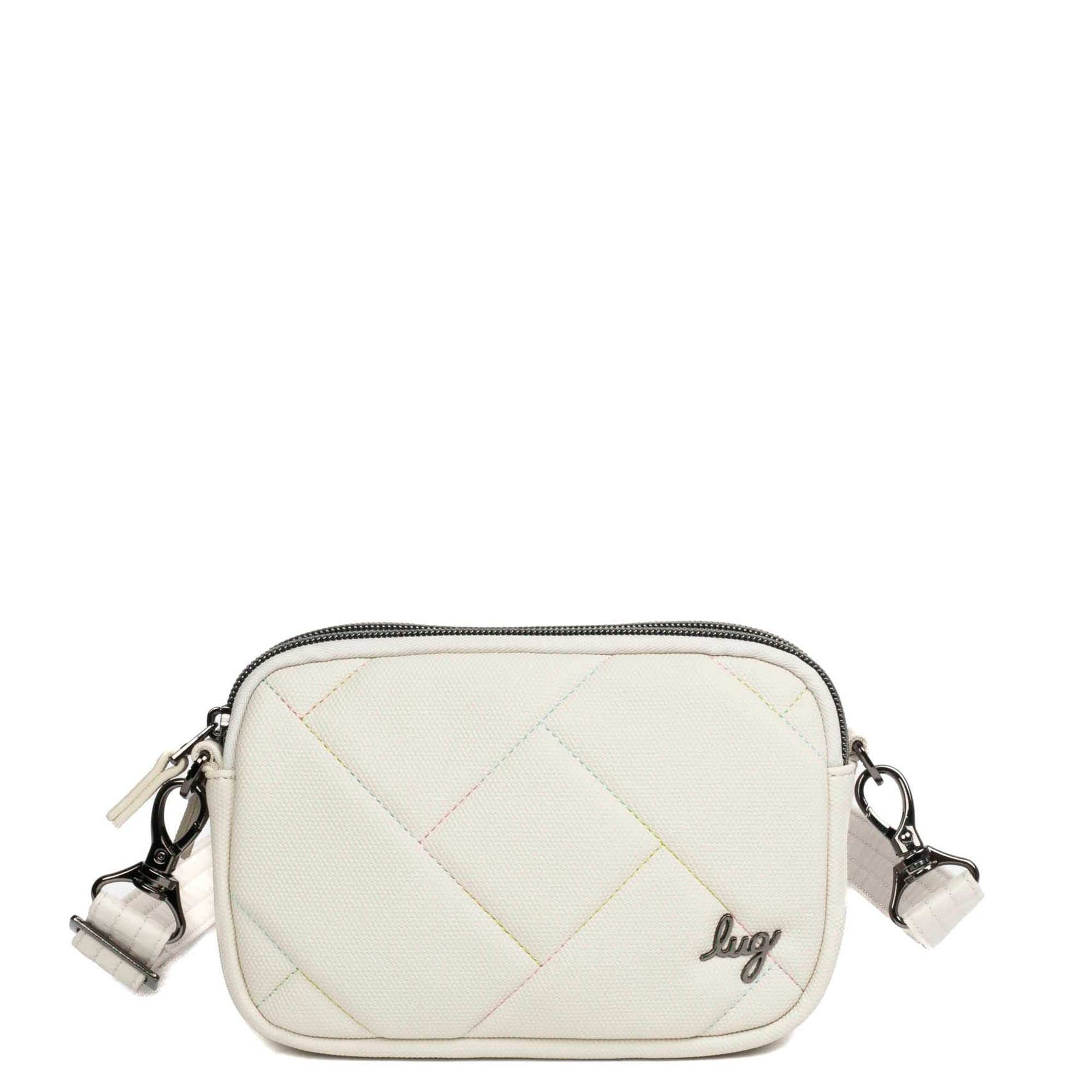 Coupe Matte Luxe VL Convertible Crossbody Bag - PEBBLE ICEPOP STITCH - CoupeML_PebbleWithIcePop_01