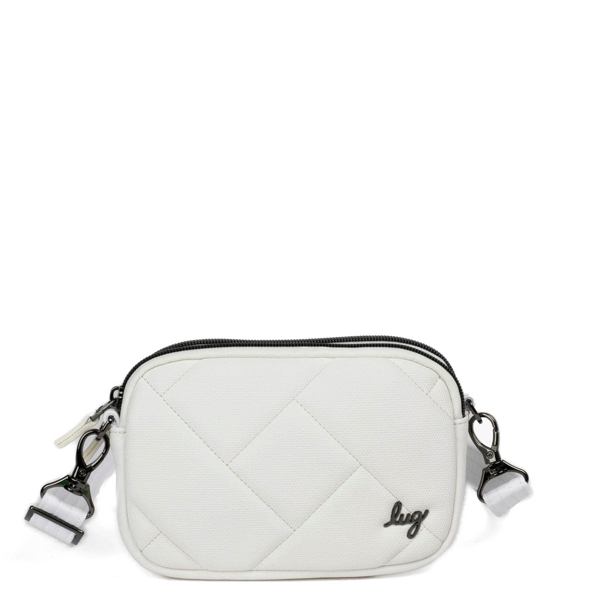 Coupe Matte Luxe VL Convertible Crossbody Bag - WHITE - CoupeML_White_01