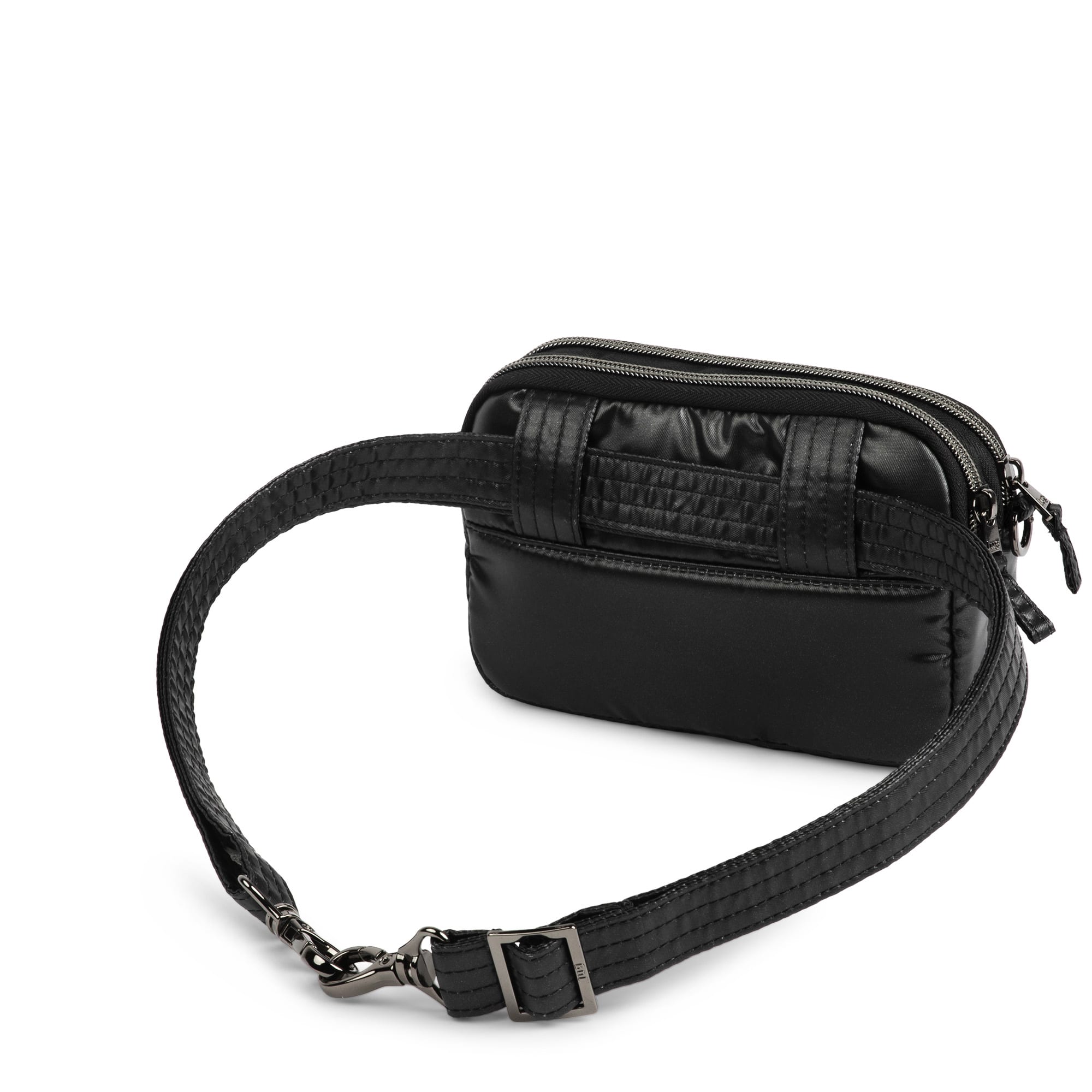 Coupe SE Convertible Crossbody Bag - METALLIC BLACK - CoupeSE_Black_Metallic_04