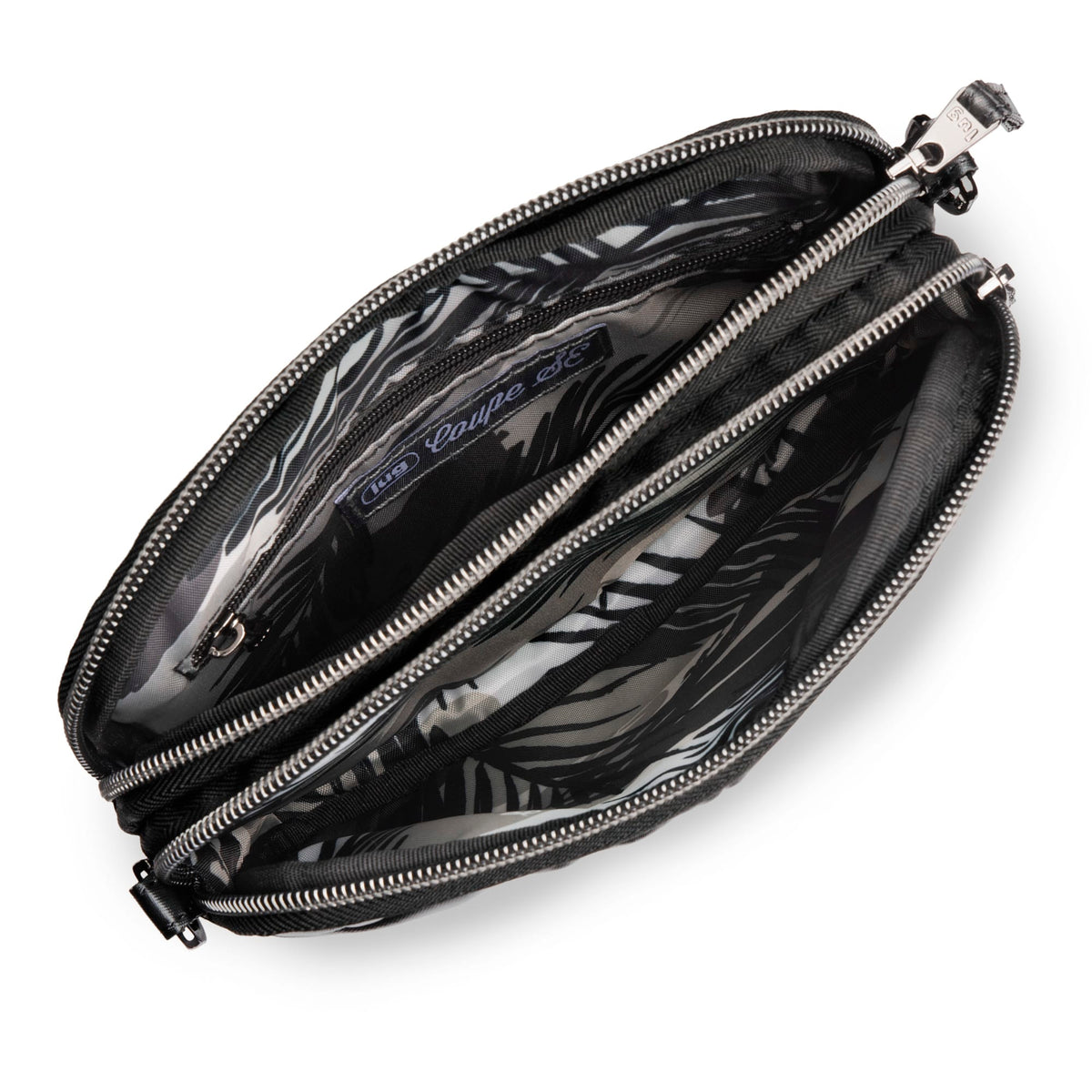 Coupe SE Convertible Crossbody Bag - METALLIC BLACK - CoupeSE_Black_Metallic_05