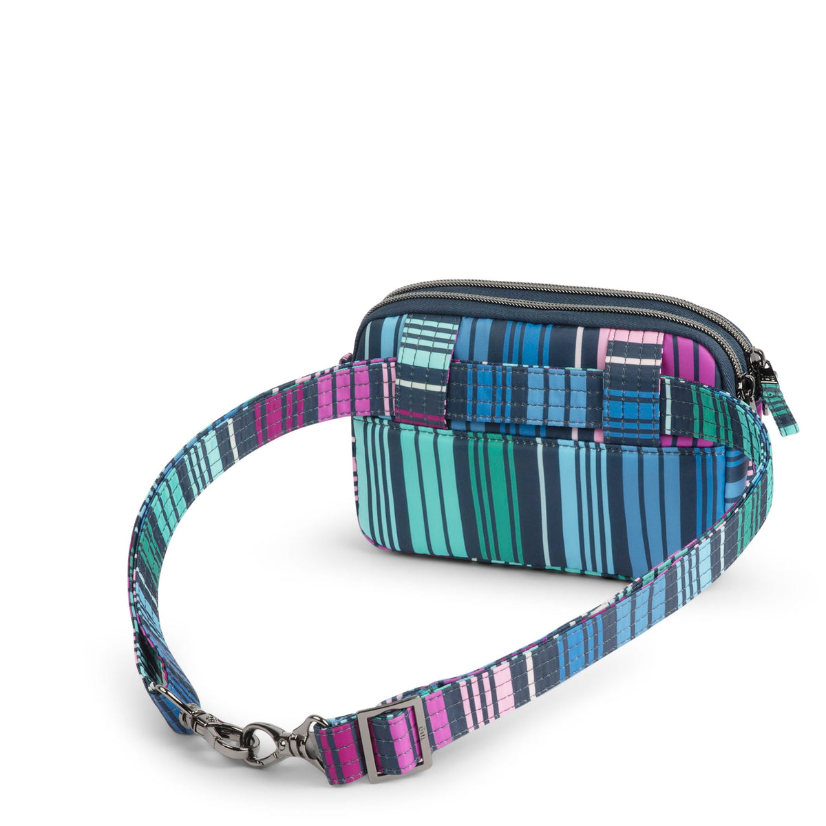 Coupe SE Convertible Crossbody Bag - LOVE STRIPE MULTI - CoupeSE_Love_Straps_04