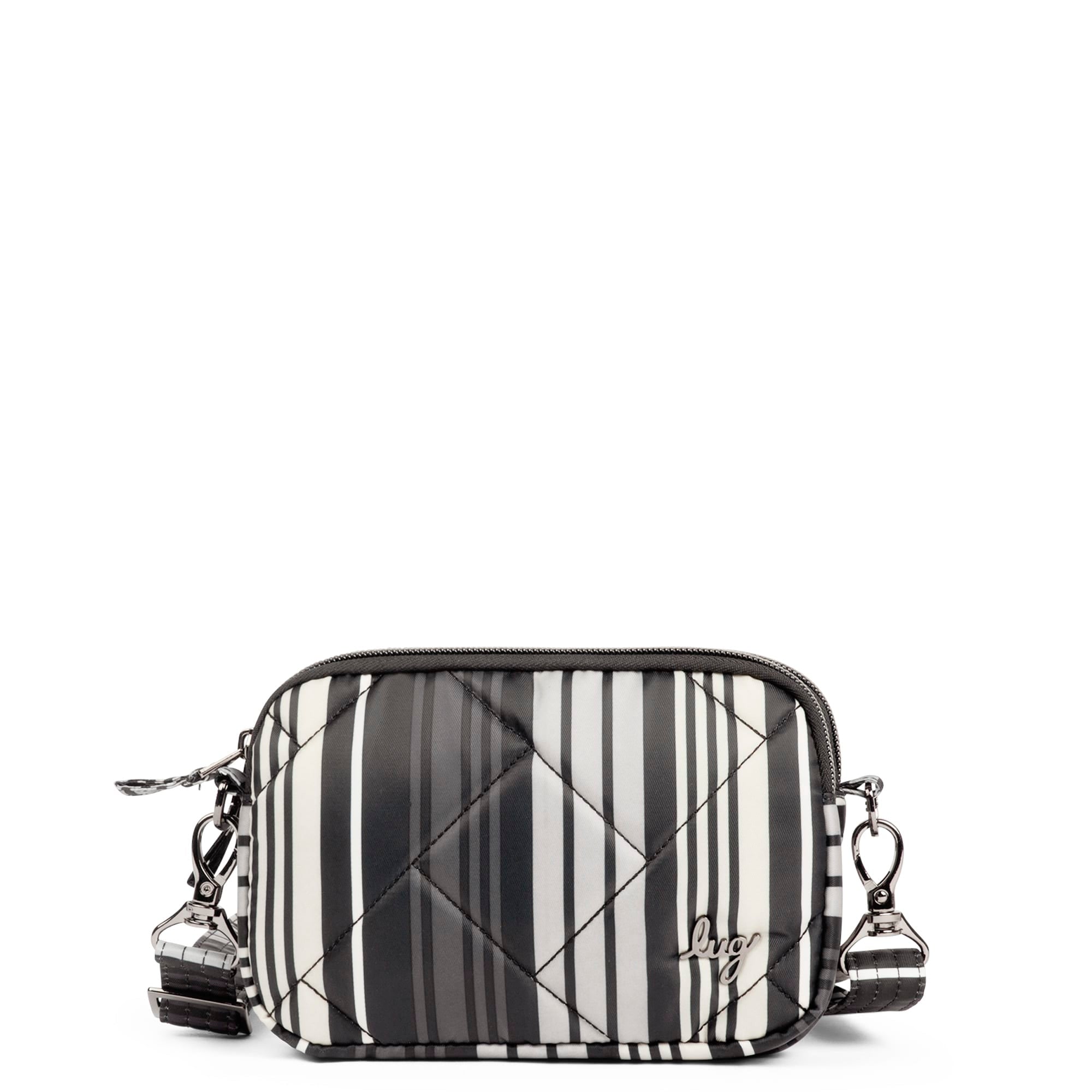 Coupe SE Convertible Crossbody Bag - LOVE STRIPE BLACK - CoupeSE_Love_Stripe_Black_01