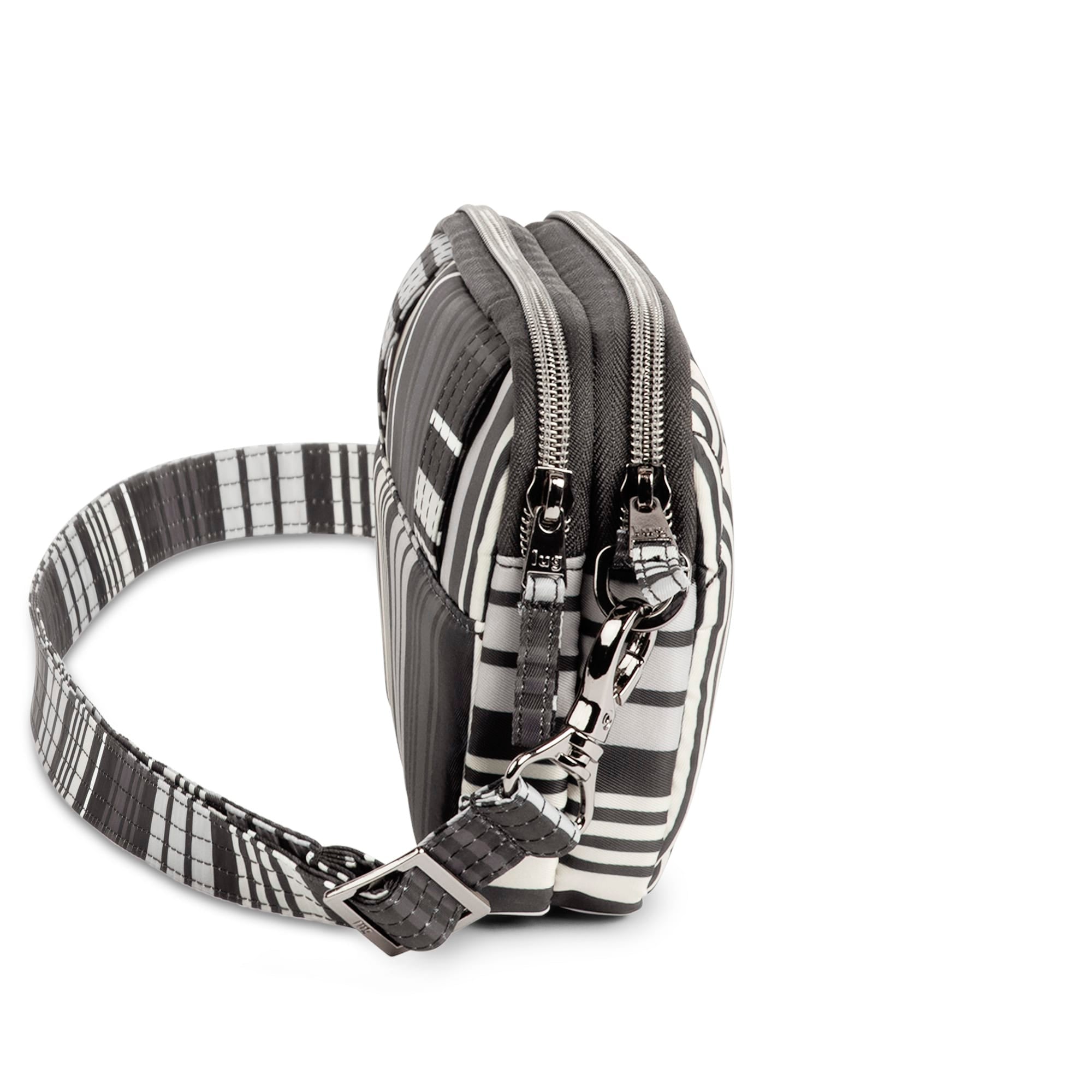 Coupe SE Convertible Crossbody Bag - LOVE STRIPE BLACK - CoupeSE_Love_Stripe_Black_03