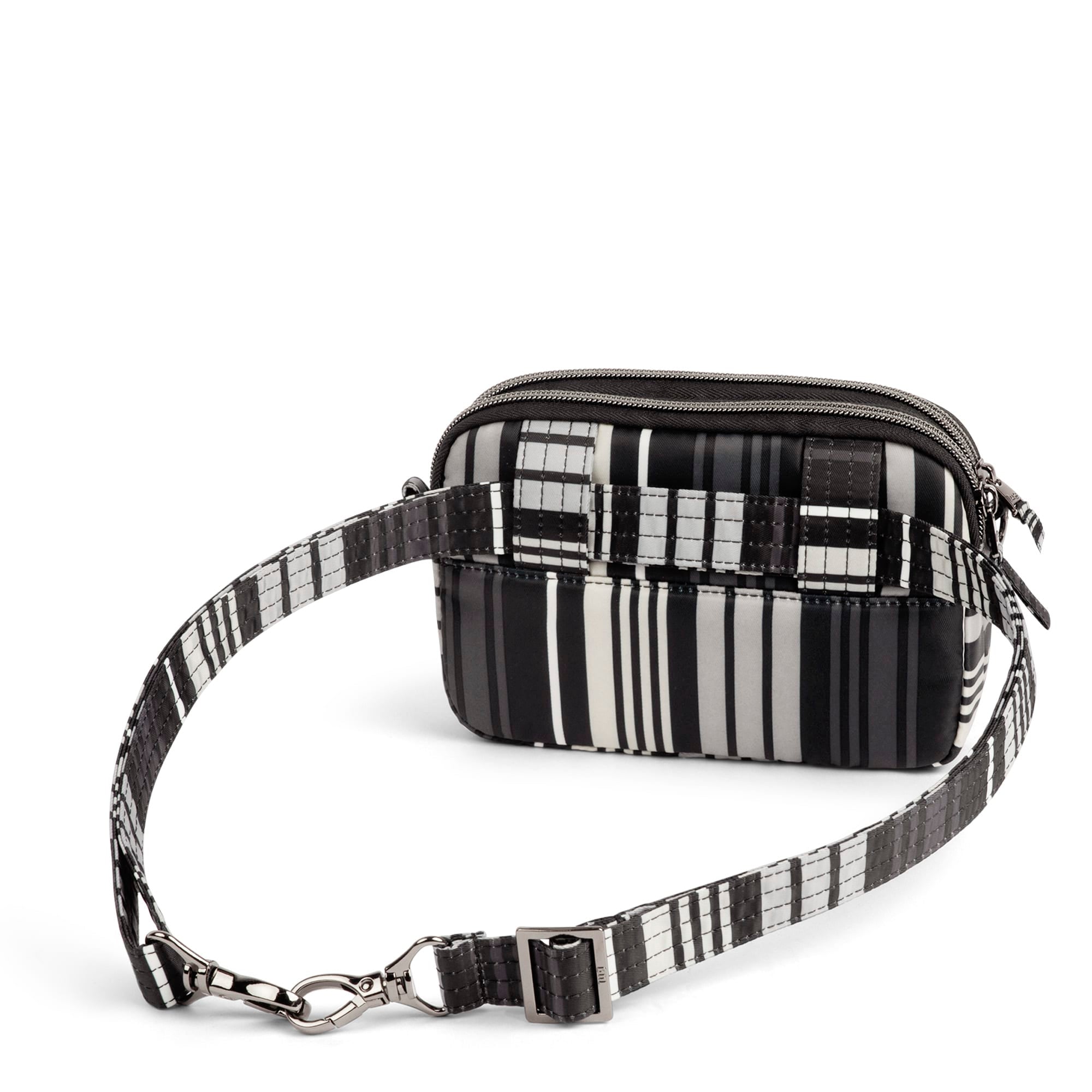 Coupe SE Convertible Crossbody Bag - LOVE STRIPE BLACK - CoupeSE_Love_Stripe_Black_04