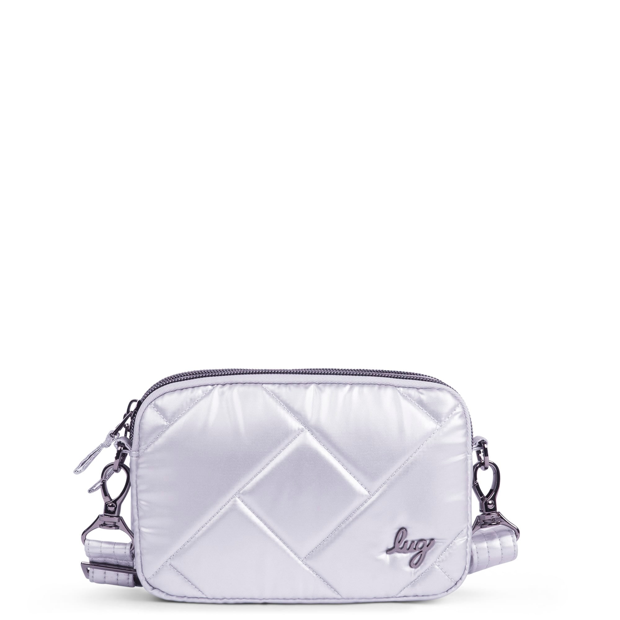 Coupe SE Convertible Crossbody Bag - METALLIC SILVER - CoupeSE_Metallic_Silver_01