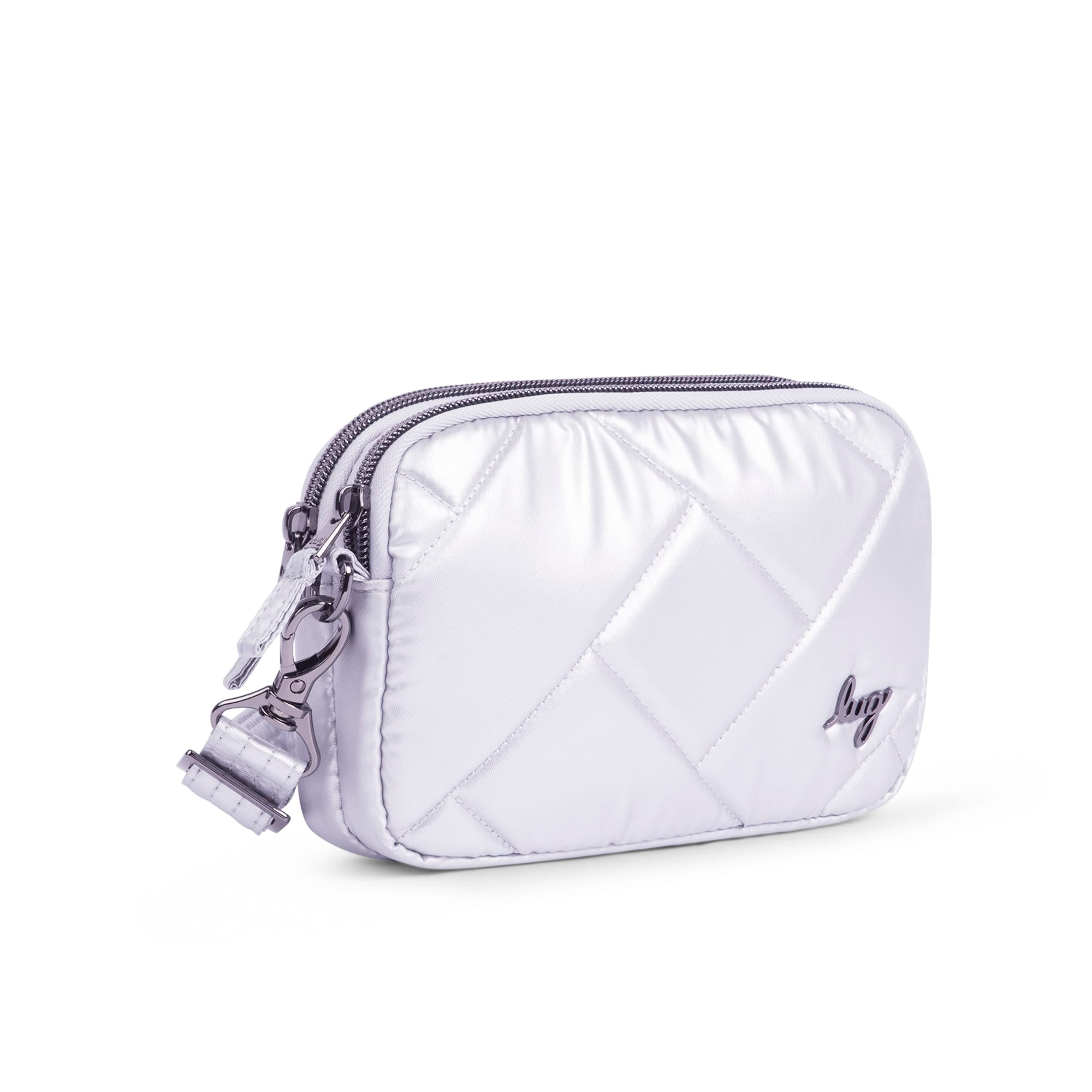 Coupe SE Convertible Crossbody Bag - METALLIC SILVER - CoupeSE_Metallic_Silver_02