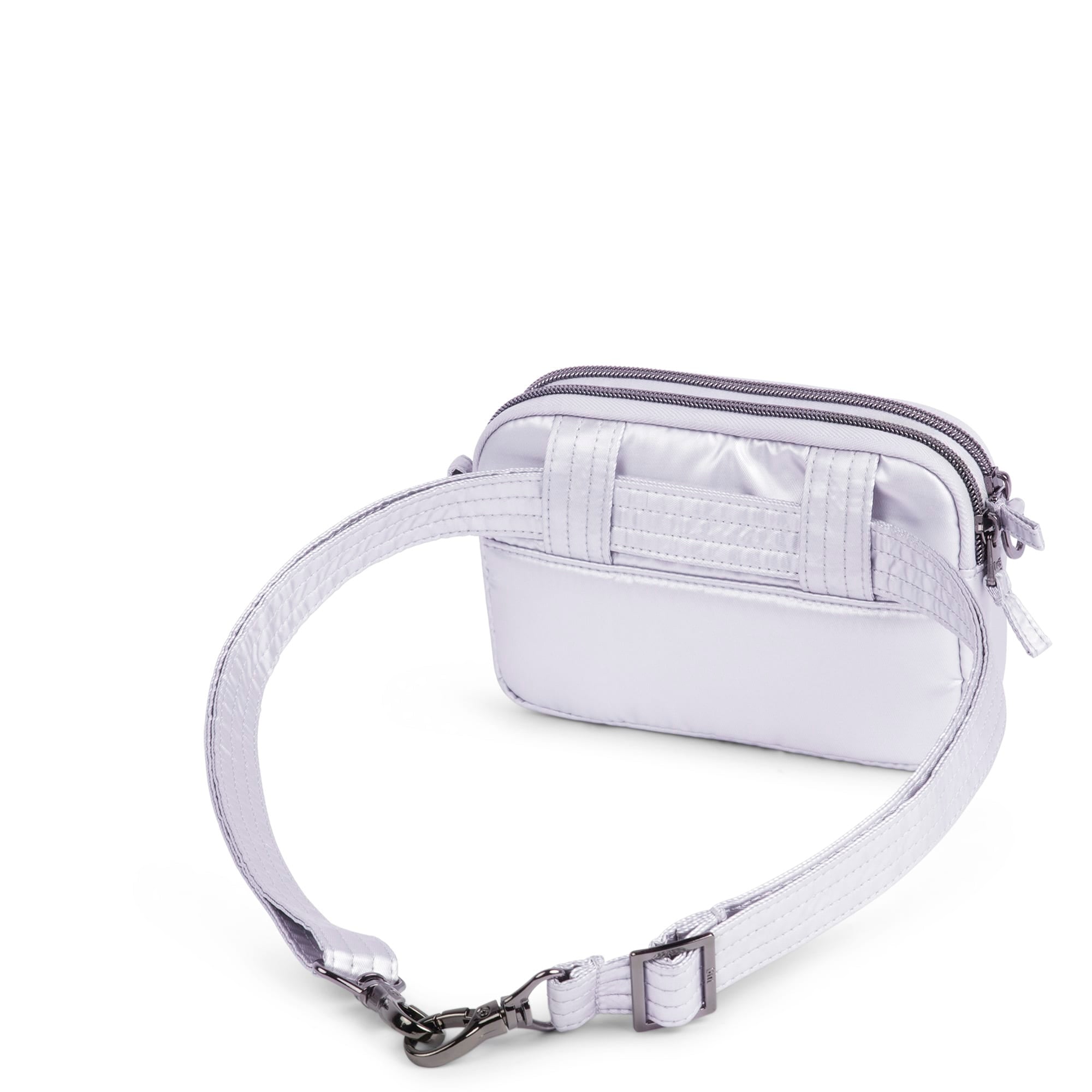 Coupe SE Convertible Crossbody Bag - METALLIC SILVER - CoupeSE_Metallic_Silver_04