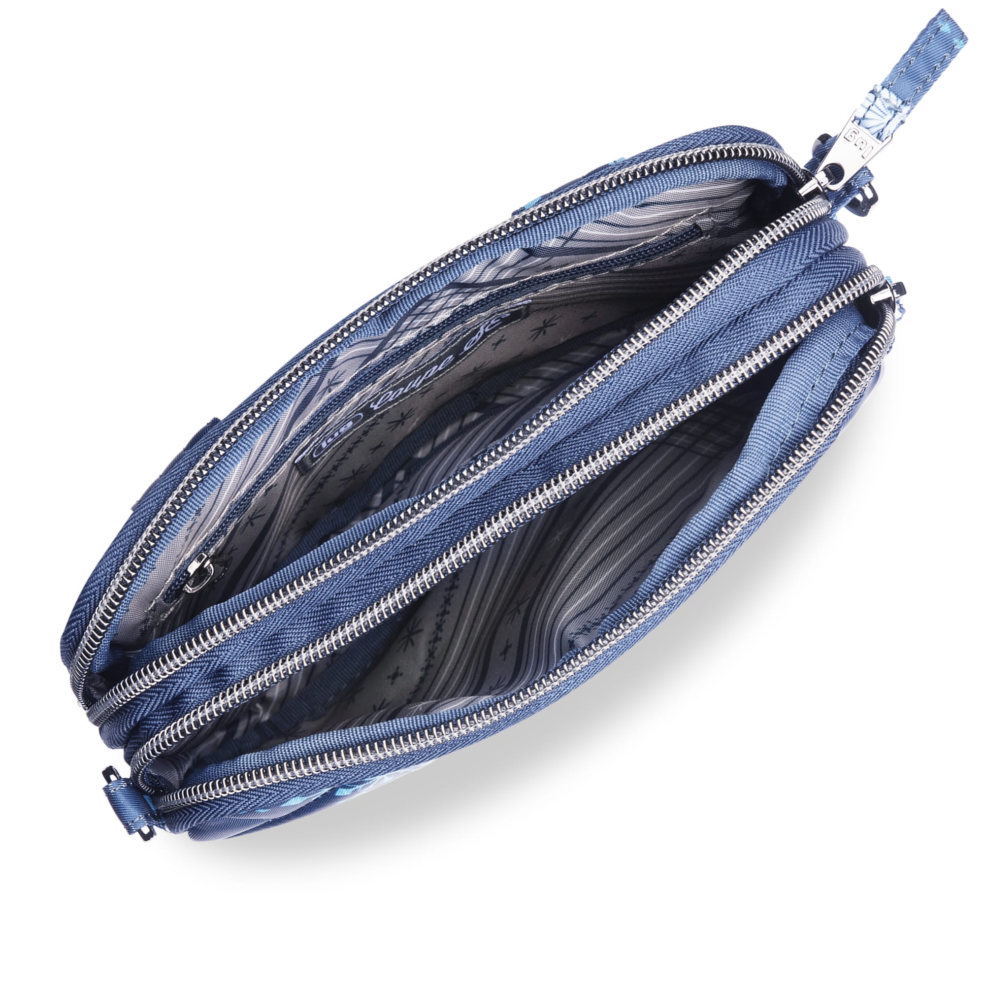 Coupe SE Convertible Crossbody Bag - SNOWFLAKE NAVY - CoupeSE_Snowflake_Navy_05