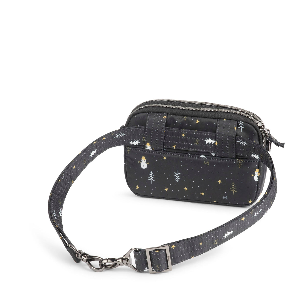 Coupe SE Convertible Crossbody Bag - SNOWMAN TREES - CoupeSE_Snowman_Trees_04