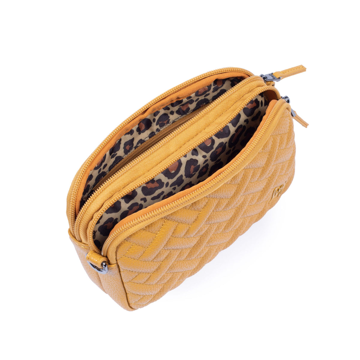 Textured Camel Audrey Purse