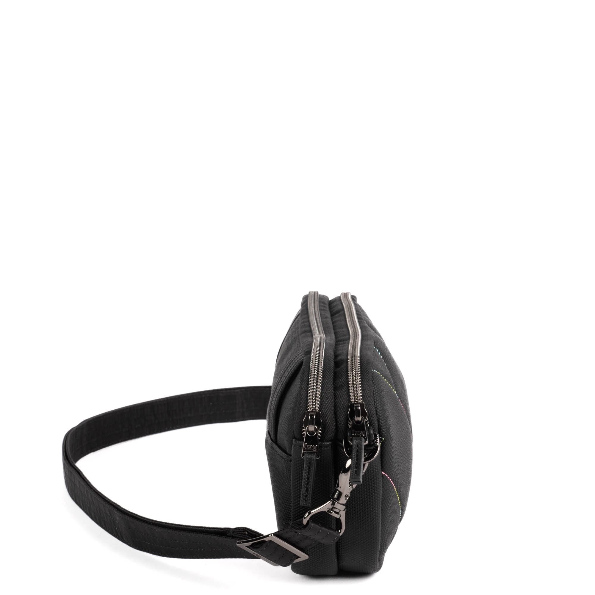 Coupe XL Matte Luxe VL Convertible Crossbody Bag - BLACK ICEPOP STITCH - CoupeXLMatteLuxe_BlackIcePopStitch_03