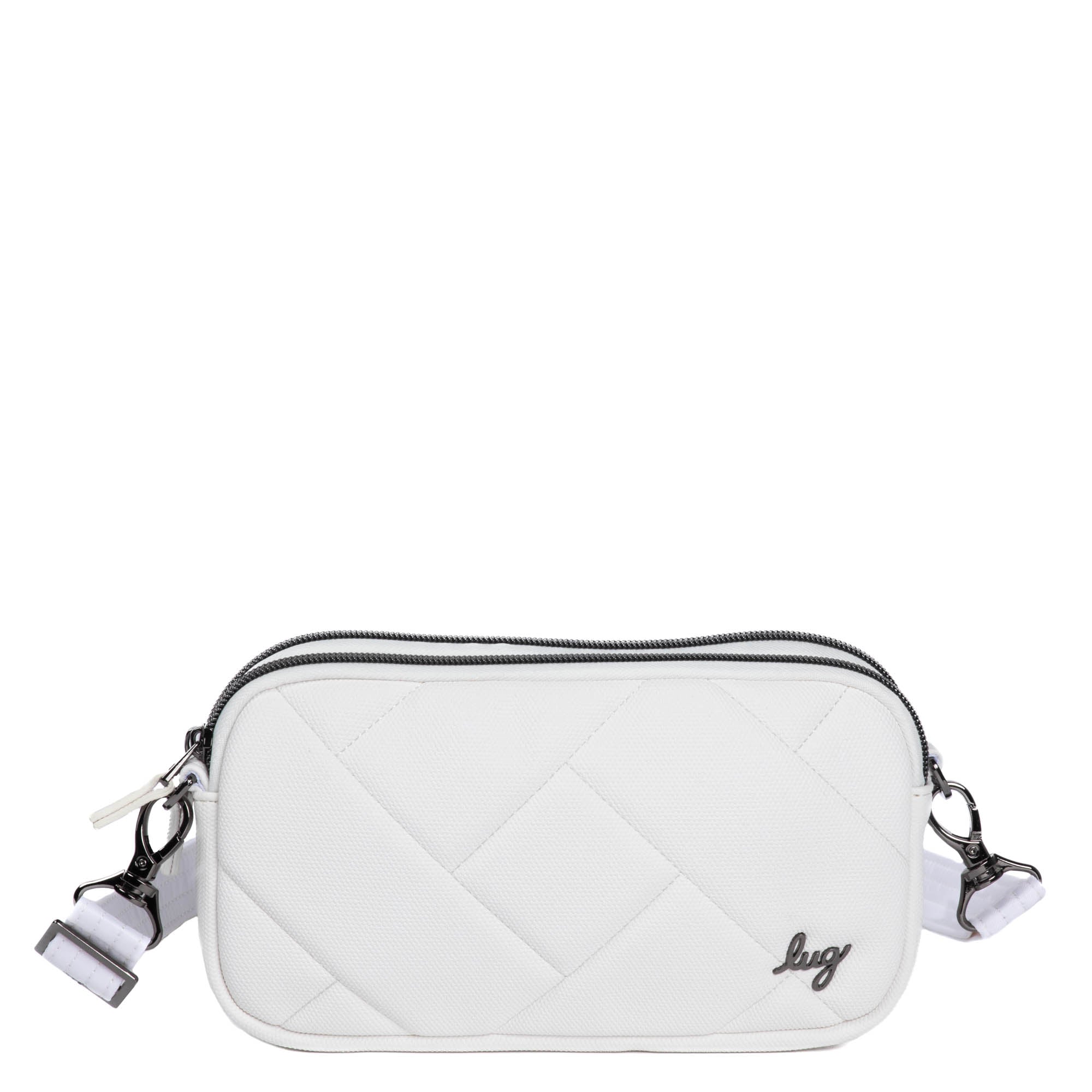 Coupe XL Matte Luxe VL Convertible Crossbody Bag - WHITE - CoupeXLMatteLuxe_White_01