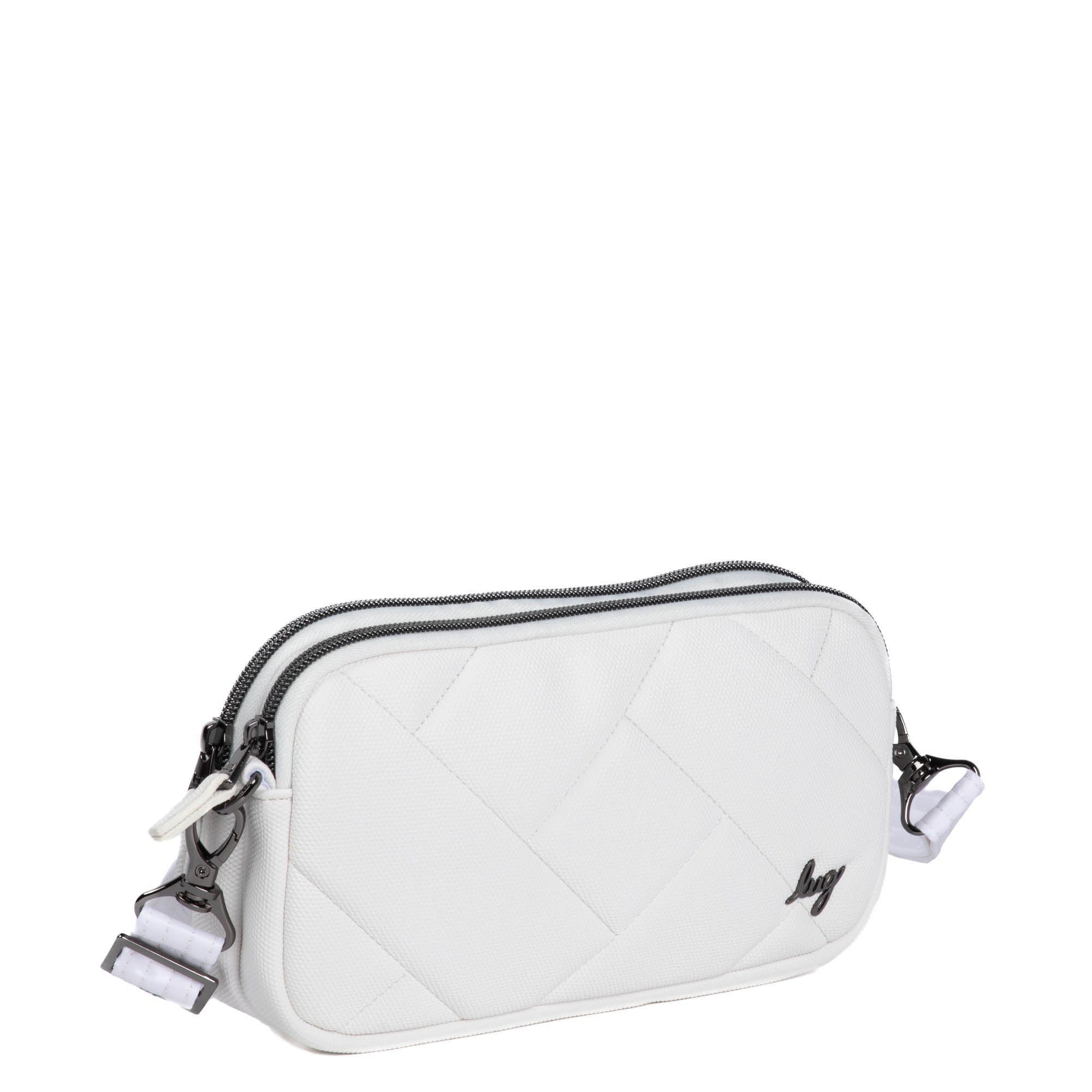 Coupe XL Matte Luxe VL Convertible Crossbody Bag - WHITE - CoupeXLMatteLuxe_White_02