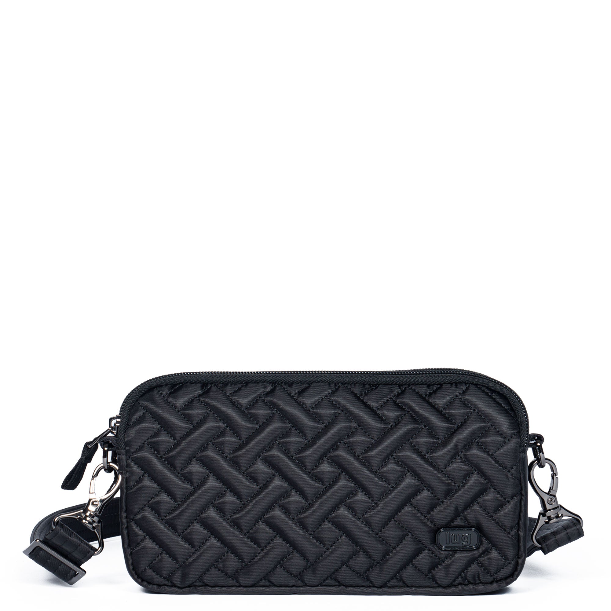Coupe XL Convertible Crossbody Bag - MIDNIGHT BLACK - CoupeXL_Black_01