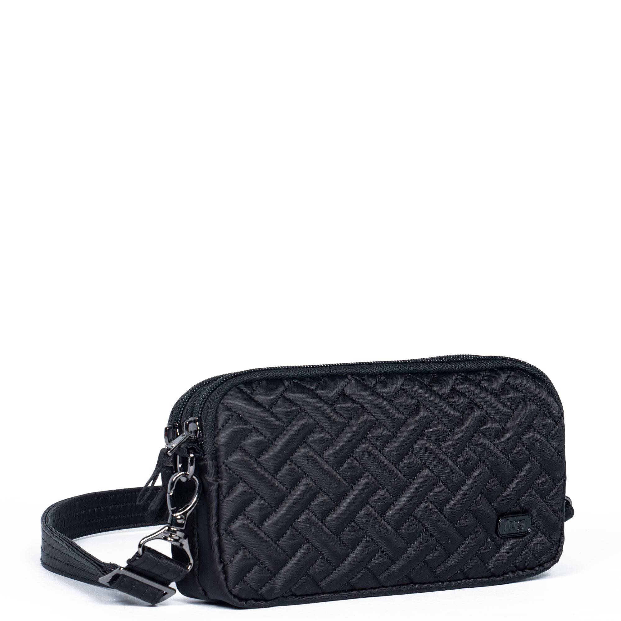 Coupe XL Convertible Crossbody Bag - MIDNIGHT BLACK - CoupeXL_Black_02