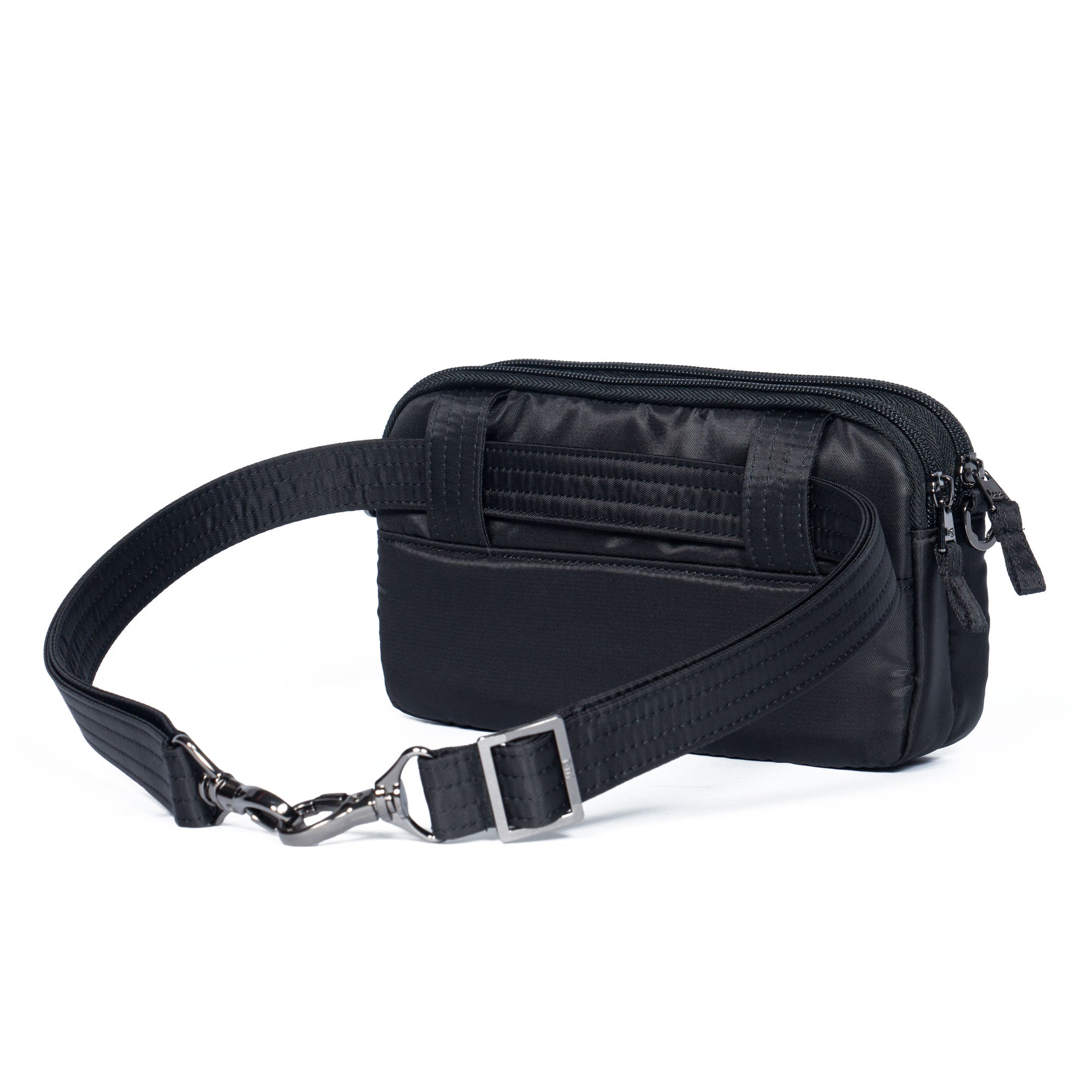 Coupe XL Convertible Crossbody Bag - MIDNIGHT BLACK - CoupeXL_Black_04