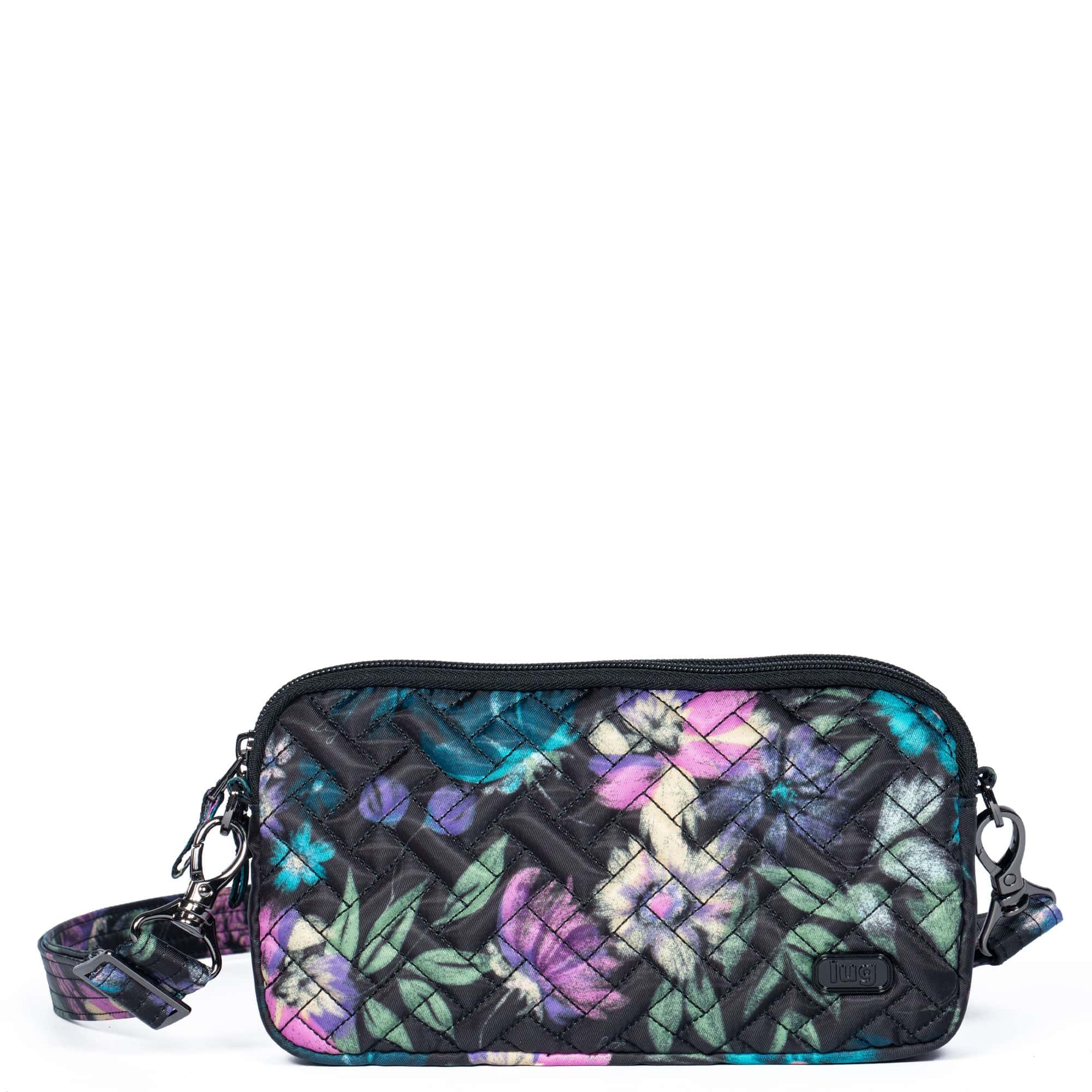Coupe XL Convertible Crossbody Bag - BLOOM BLACK - CoupeXL_BloomBlack_01
